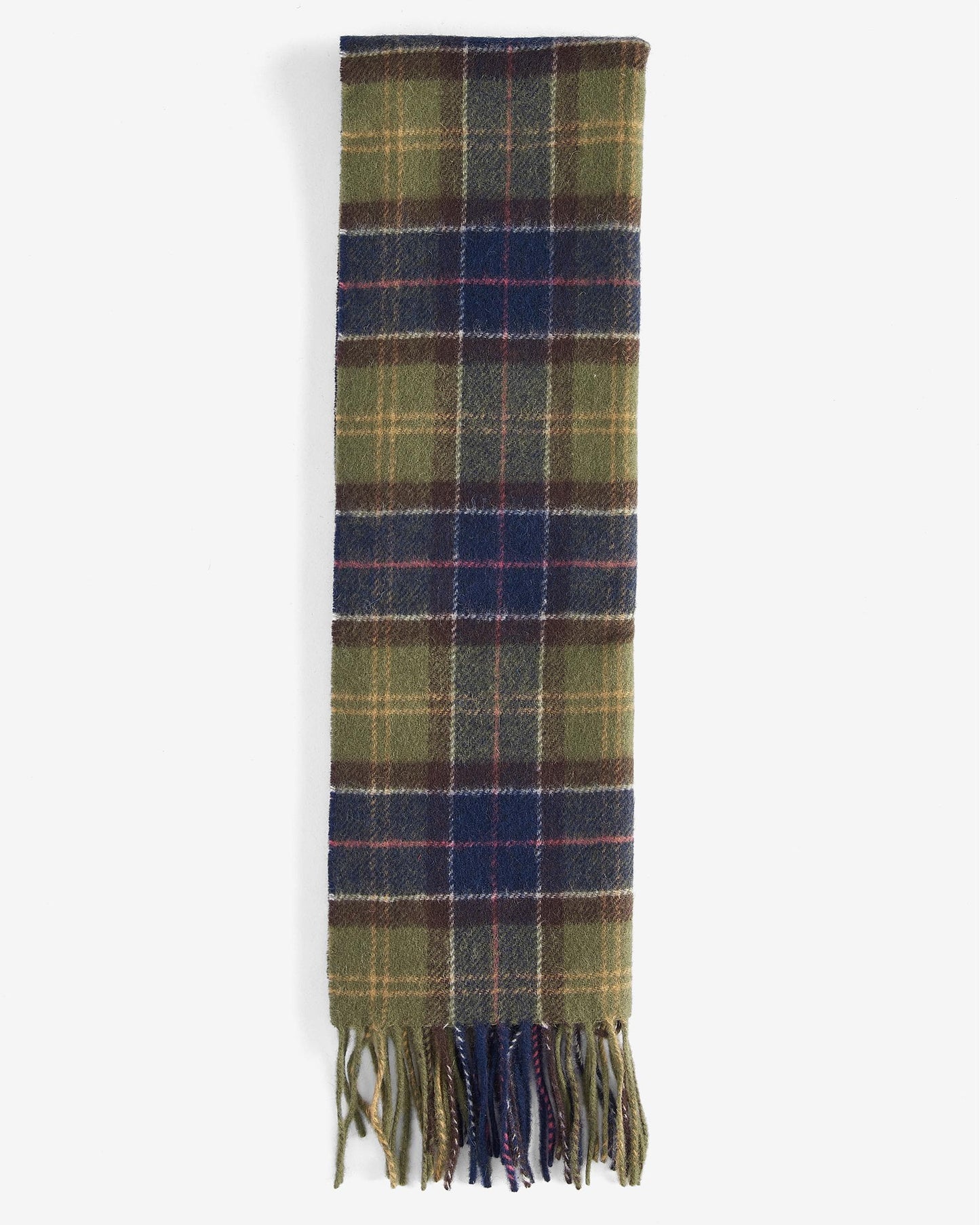 Barbour Tartan Unisex Lambswool Scarf - Classic