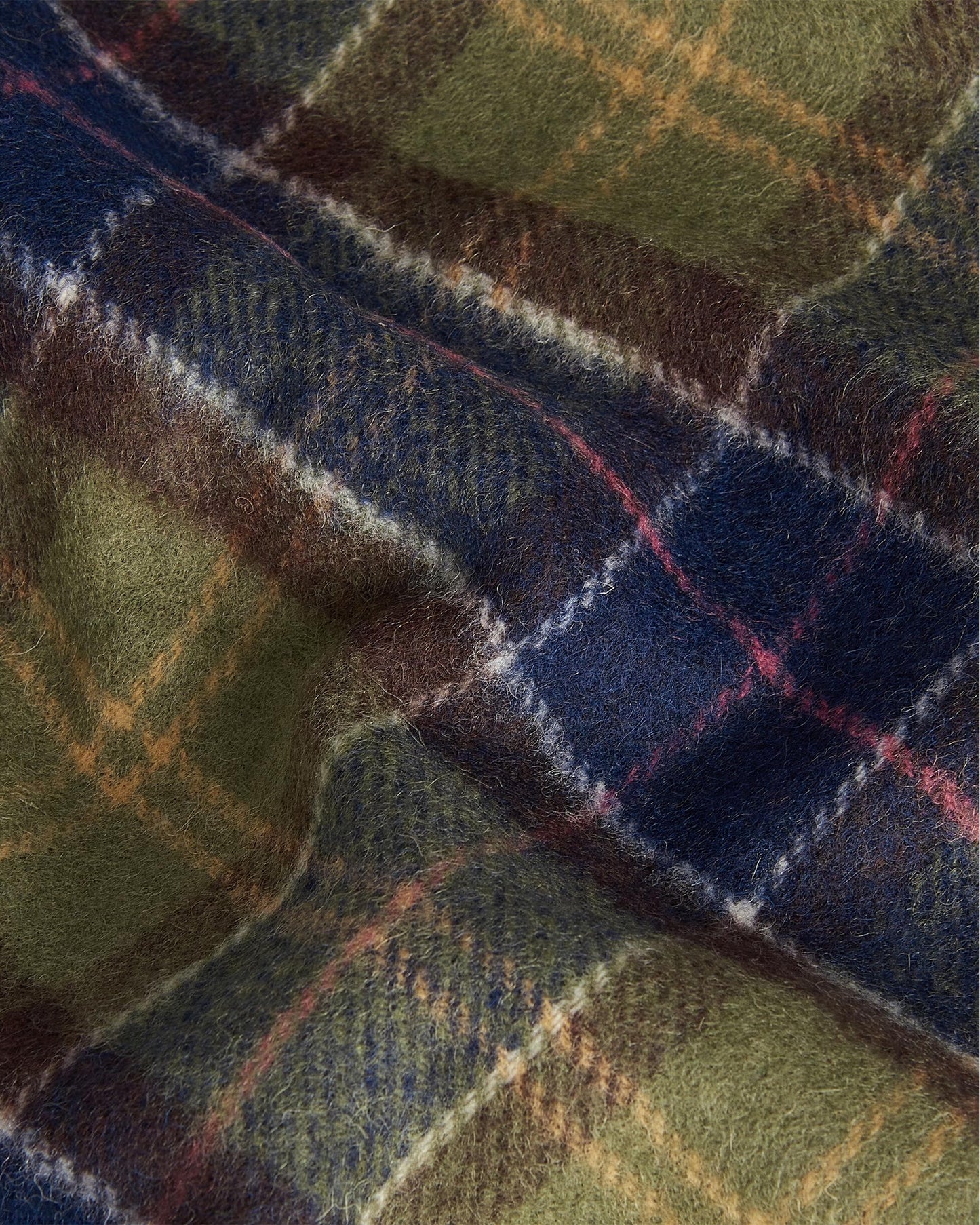 Barbour Tartan Unisex Lambswool Scarf - Classic