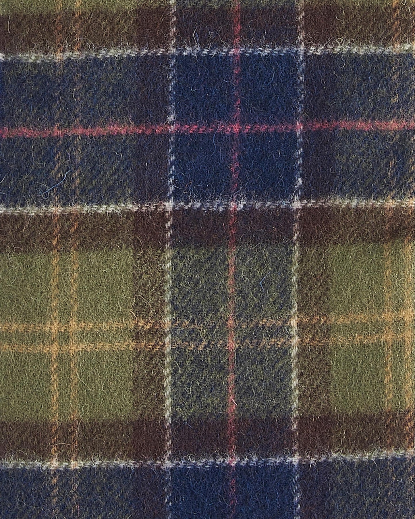 Barbour Tartan Unisex Lambswool Scarf - Classic