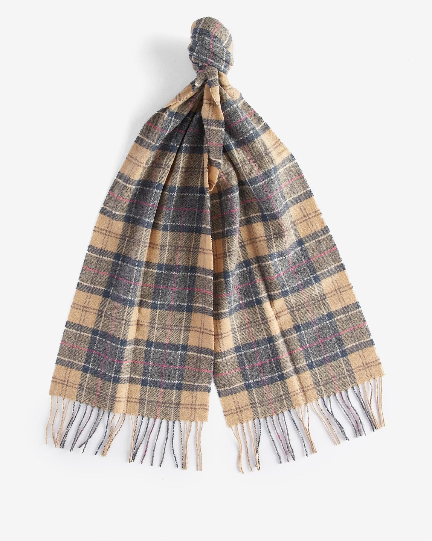 Barbour Tartan Unisex Lambswool Scarf - Dress