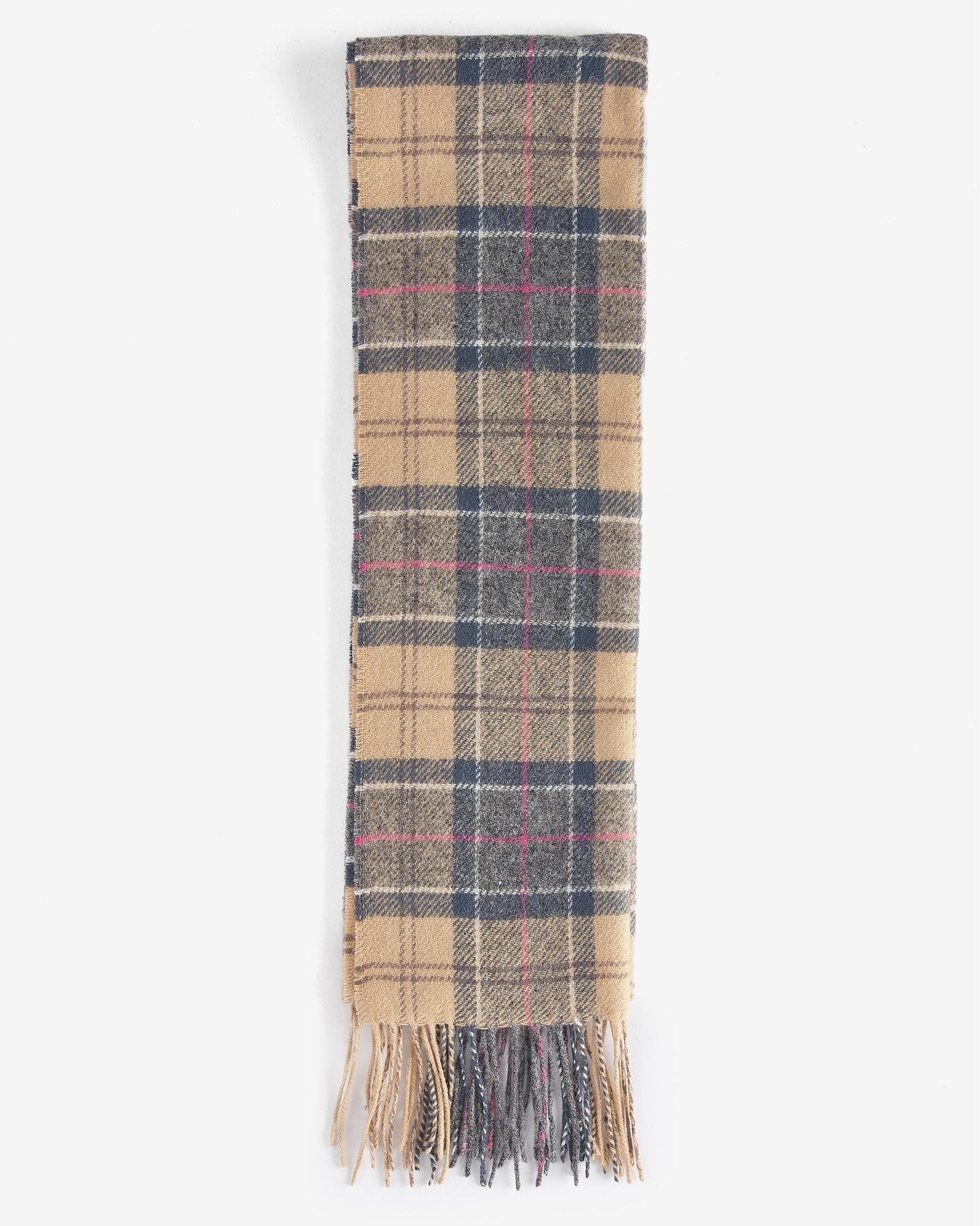 Barbour Tartan Unisex Lambswool Scarf - Dress