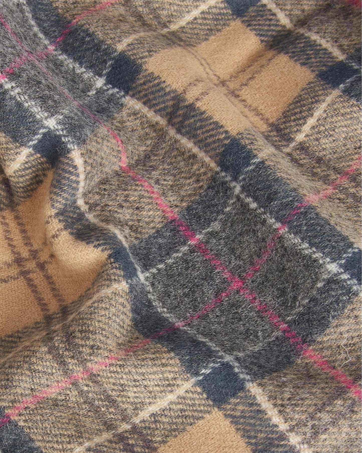 Barbour Tartan Unisex Lambswool Scarf - Dress