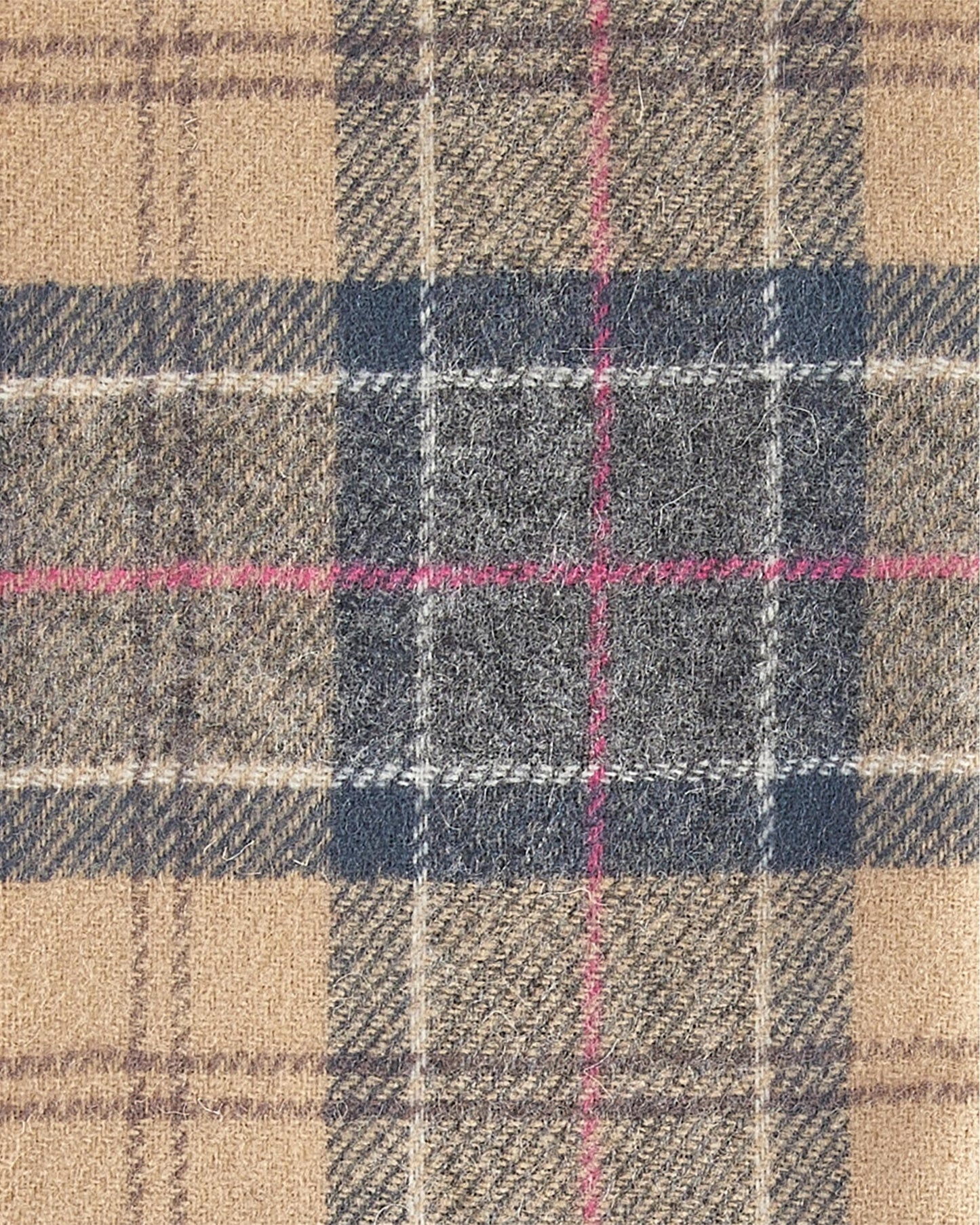 Barbour Tartan Unisex Lambswool Scarf - Dress