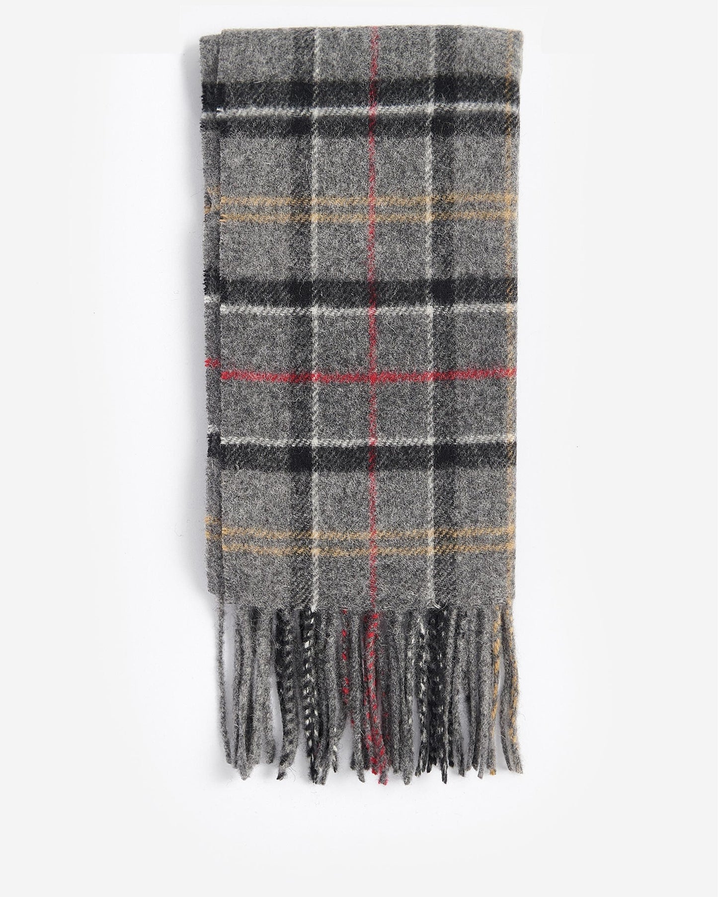 Barbour Tartan Unisex Lambswool Scarf - Modern