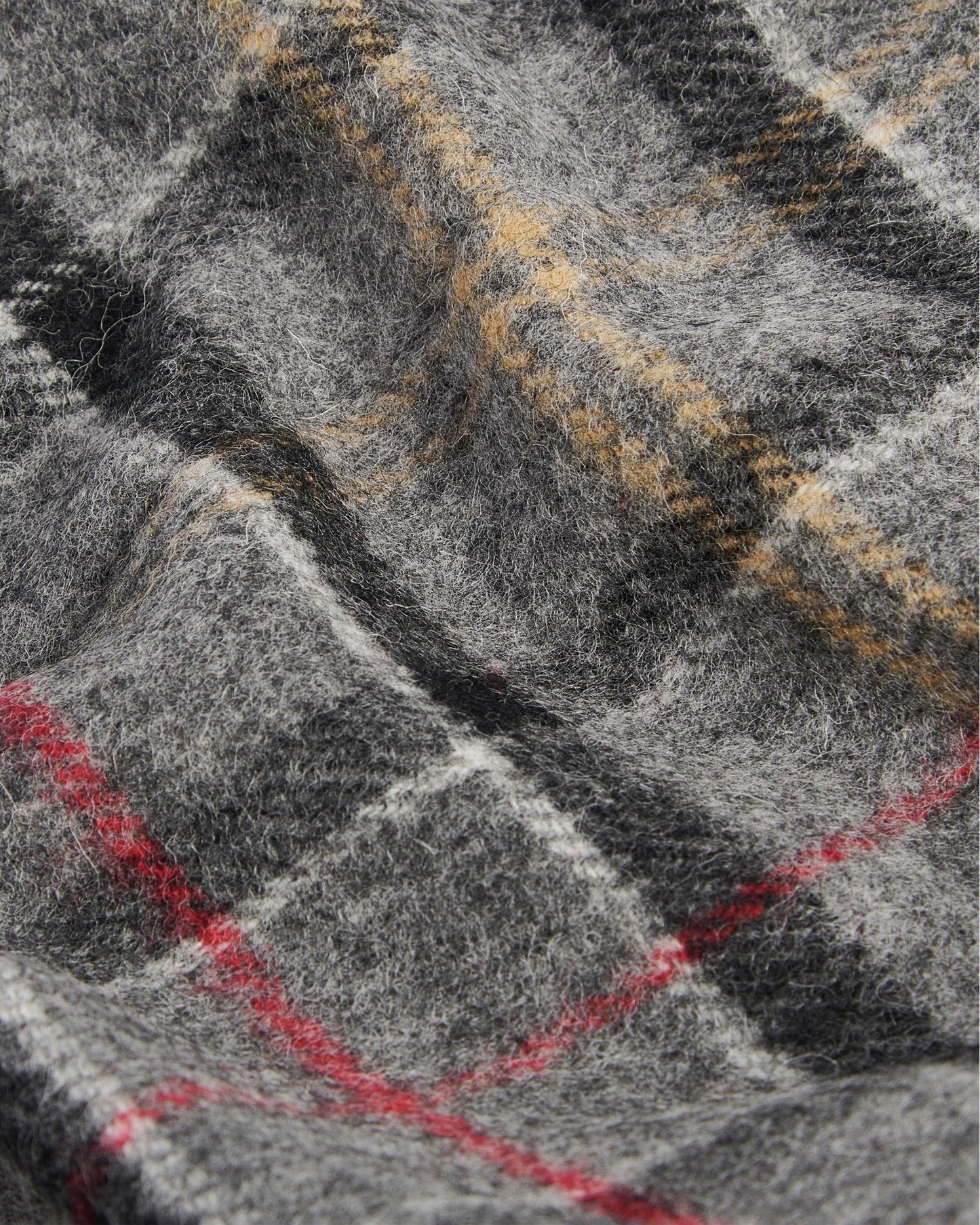 Barbour Tartan Unisex Lambswool Scarf - Modern