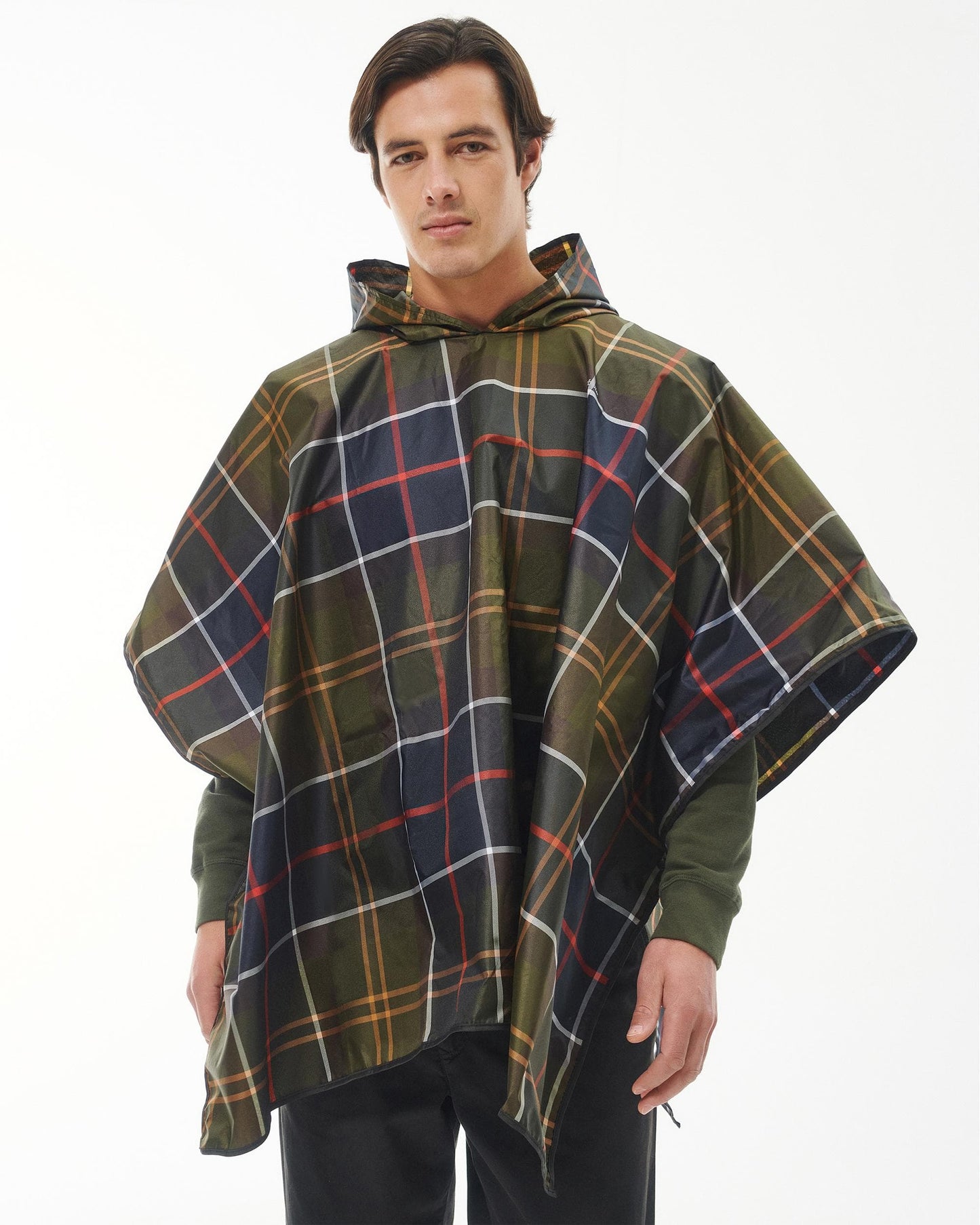 Barbour Unisex Tartan Showerproof Poncho