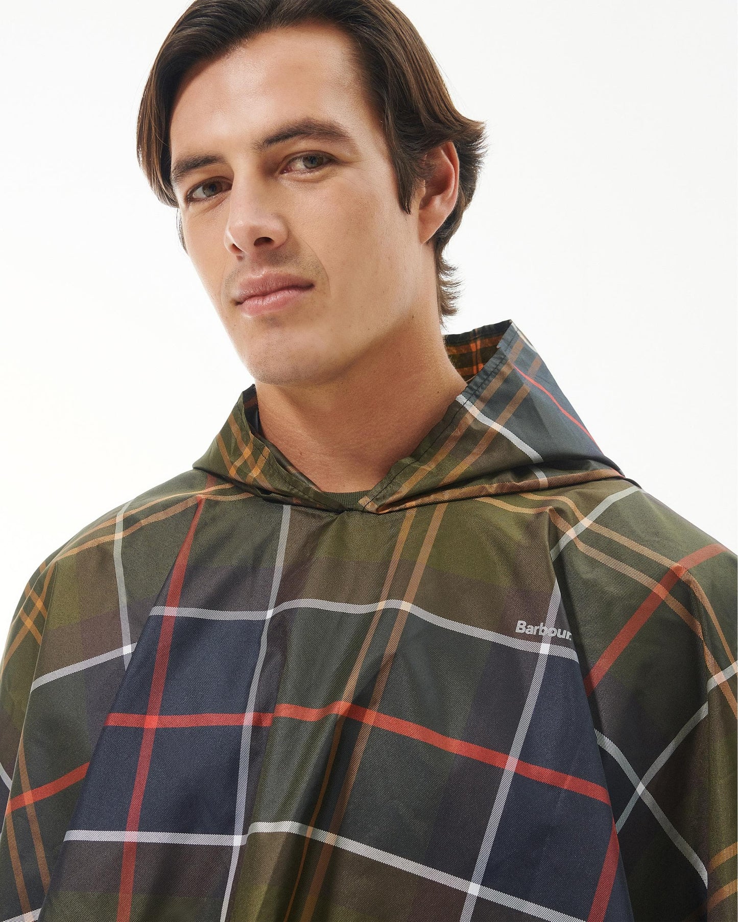 Barbour Unisex Tartan Showerproof Poncho