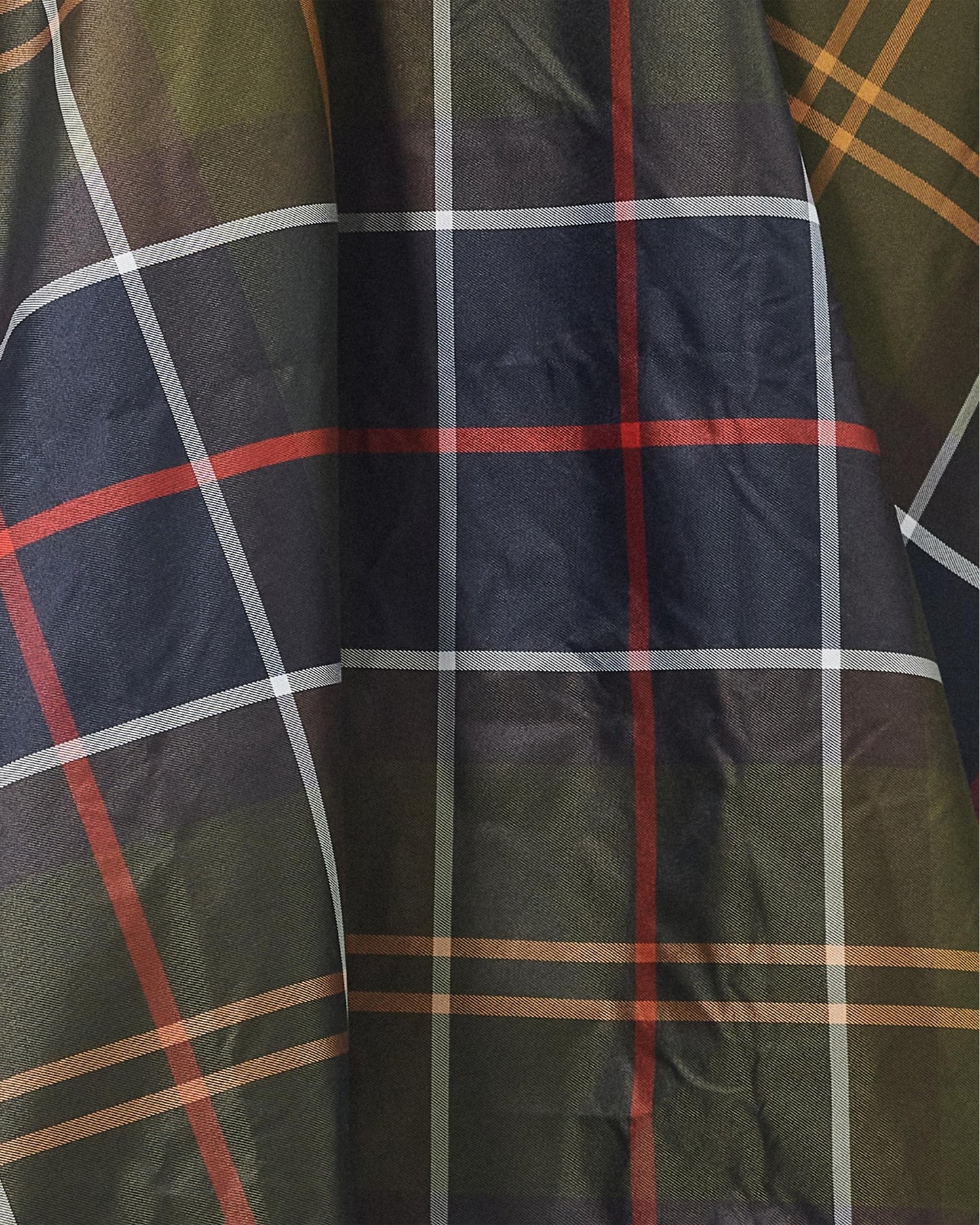 Barbour Unisex Tartan Showerproof Poncho