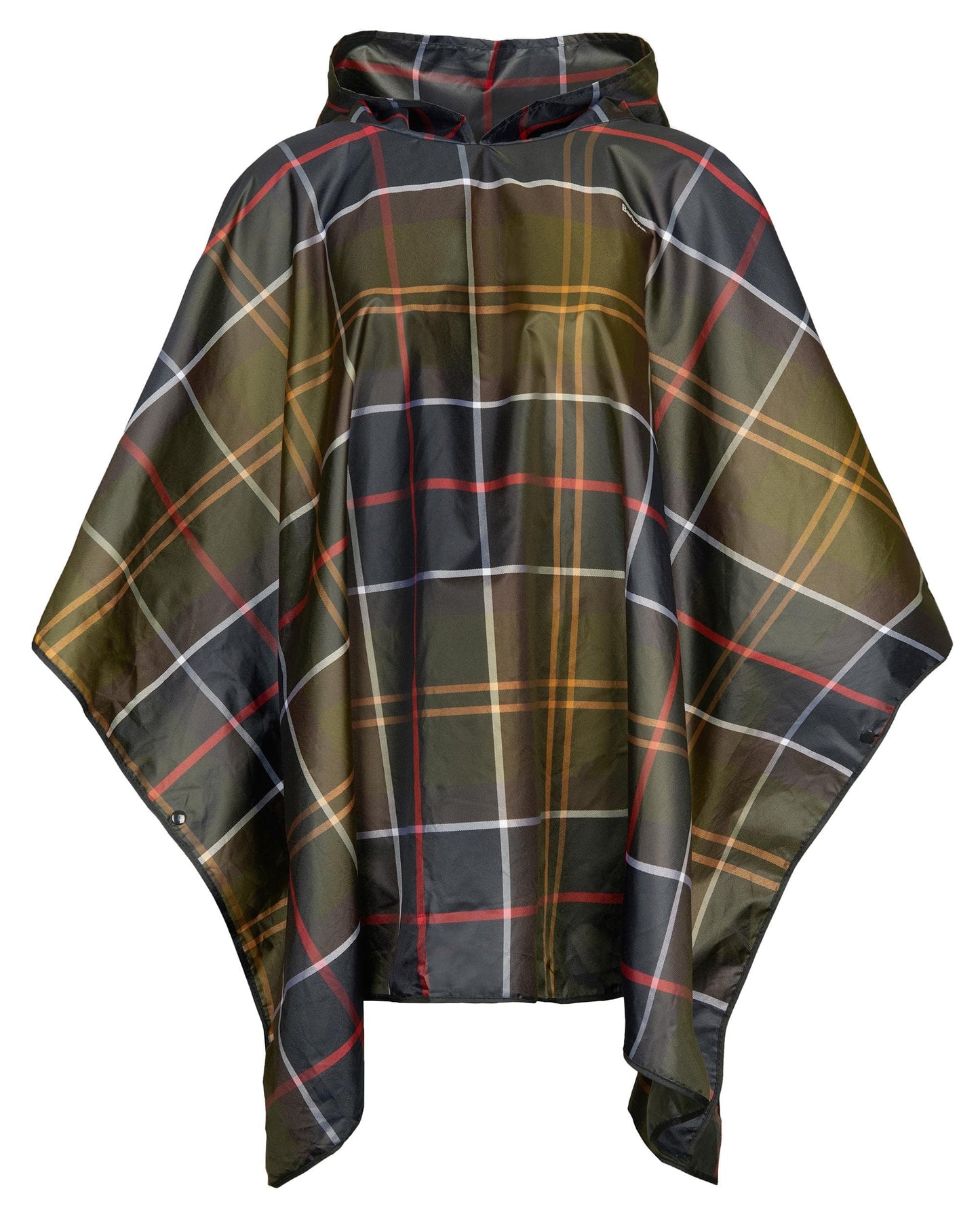 Barbour Unisex Tartan Showerproof Poncho