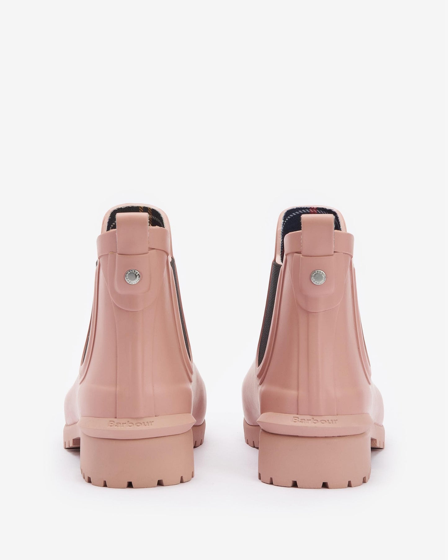 Barbour Wilton Womens Wellingtons - Pink Rust