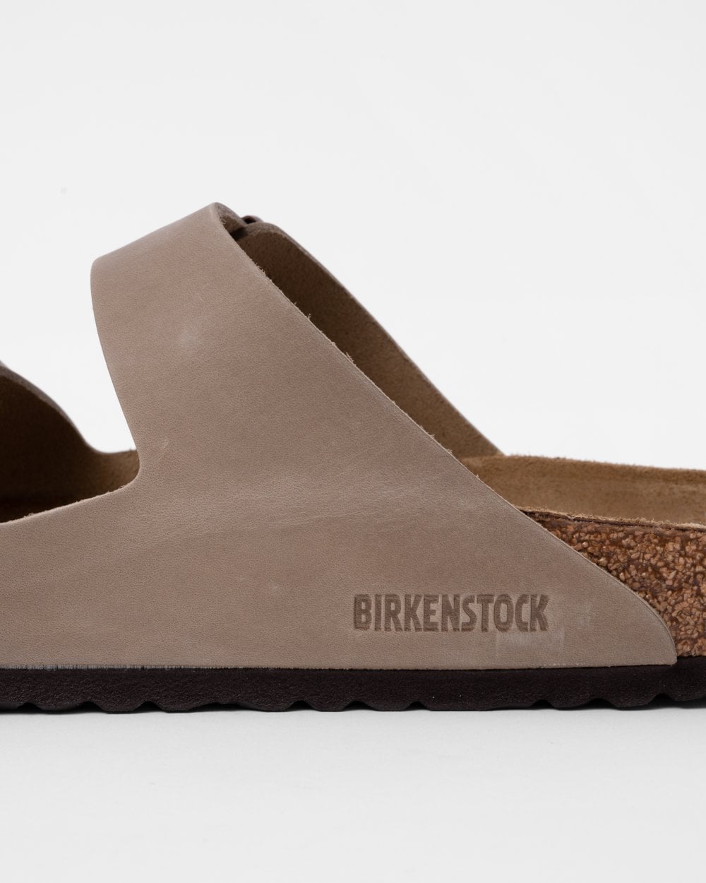 Birkenstock Arizona Oiled Nubuck Leather Womens Sandals - Tobacco Brown