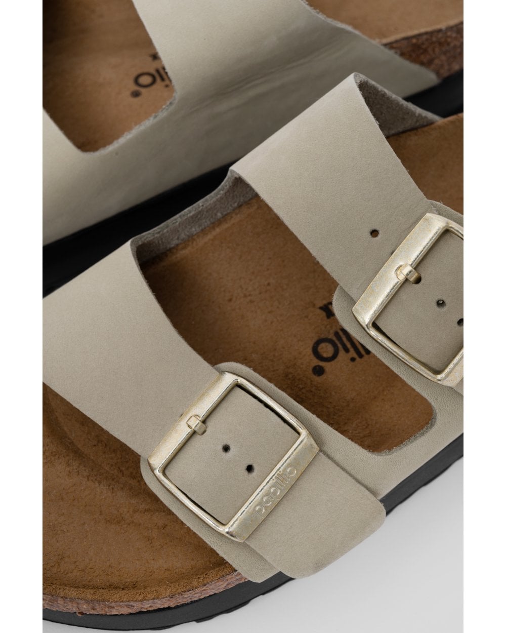 Birkenstock Papillio Arizona Flex Platform Womens Nubuck Leather Sandals