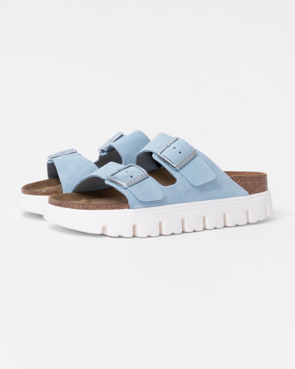 Birkenstock Papillio Arizona Chunky Womens Suede Sandals