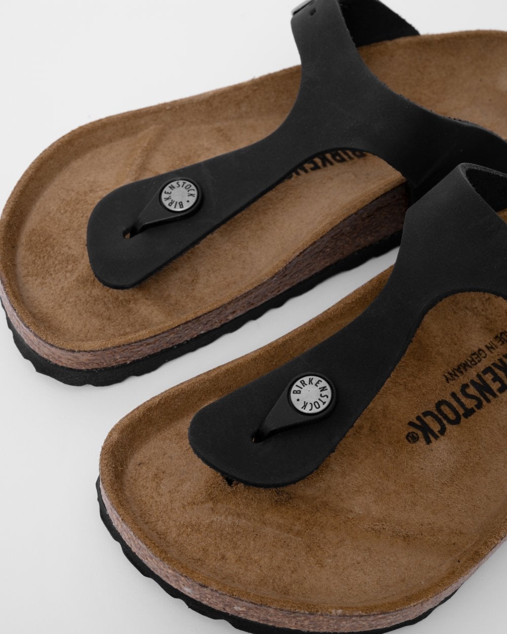 Birkenstock Gizeh Nubuck Oiled Leather Womens Sandals