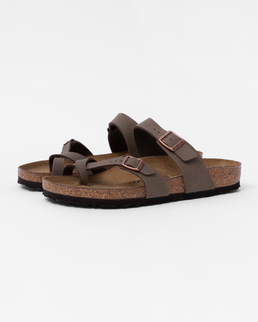 Birkenstock Mayari Birko Flor Womens Sandals - Mocha