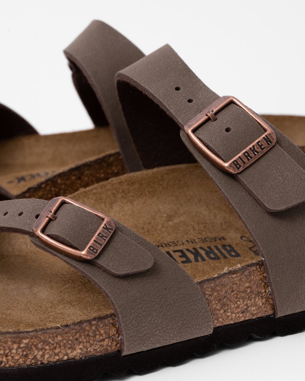 Birkenstock Mayari Birko Flor Womens Sandals - Mocha