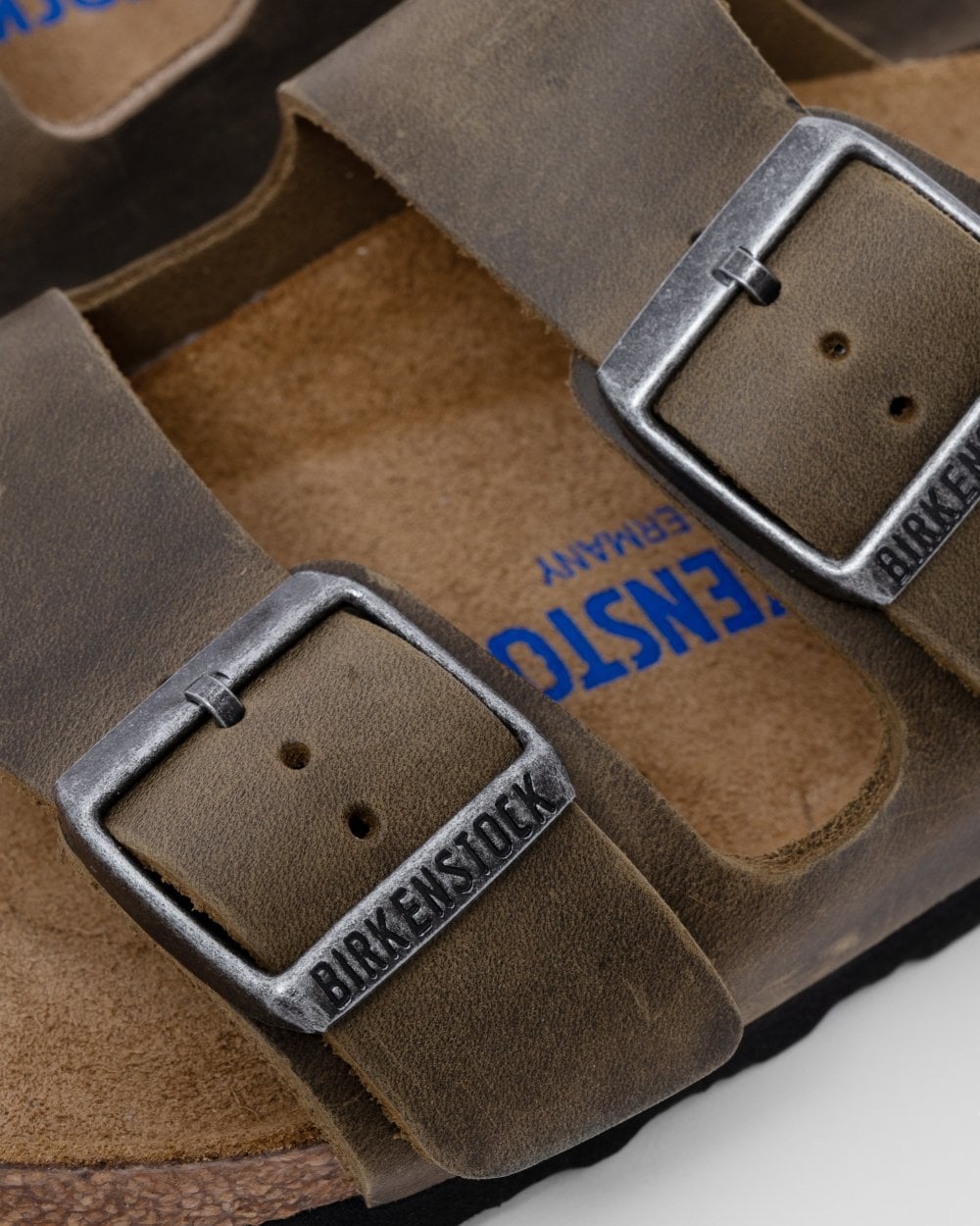 Birkenstock Arizona Soft Footbed Womens Oiled Leather Sandals