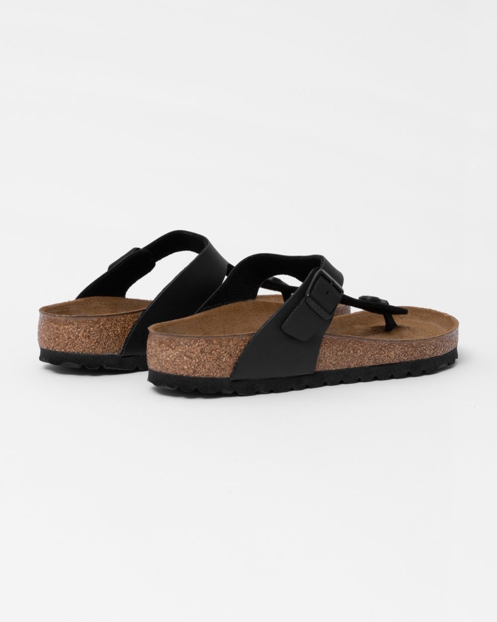 Birkenstock Gizeh Birko-Flor Womens Flip Flop - Black