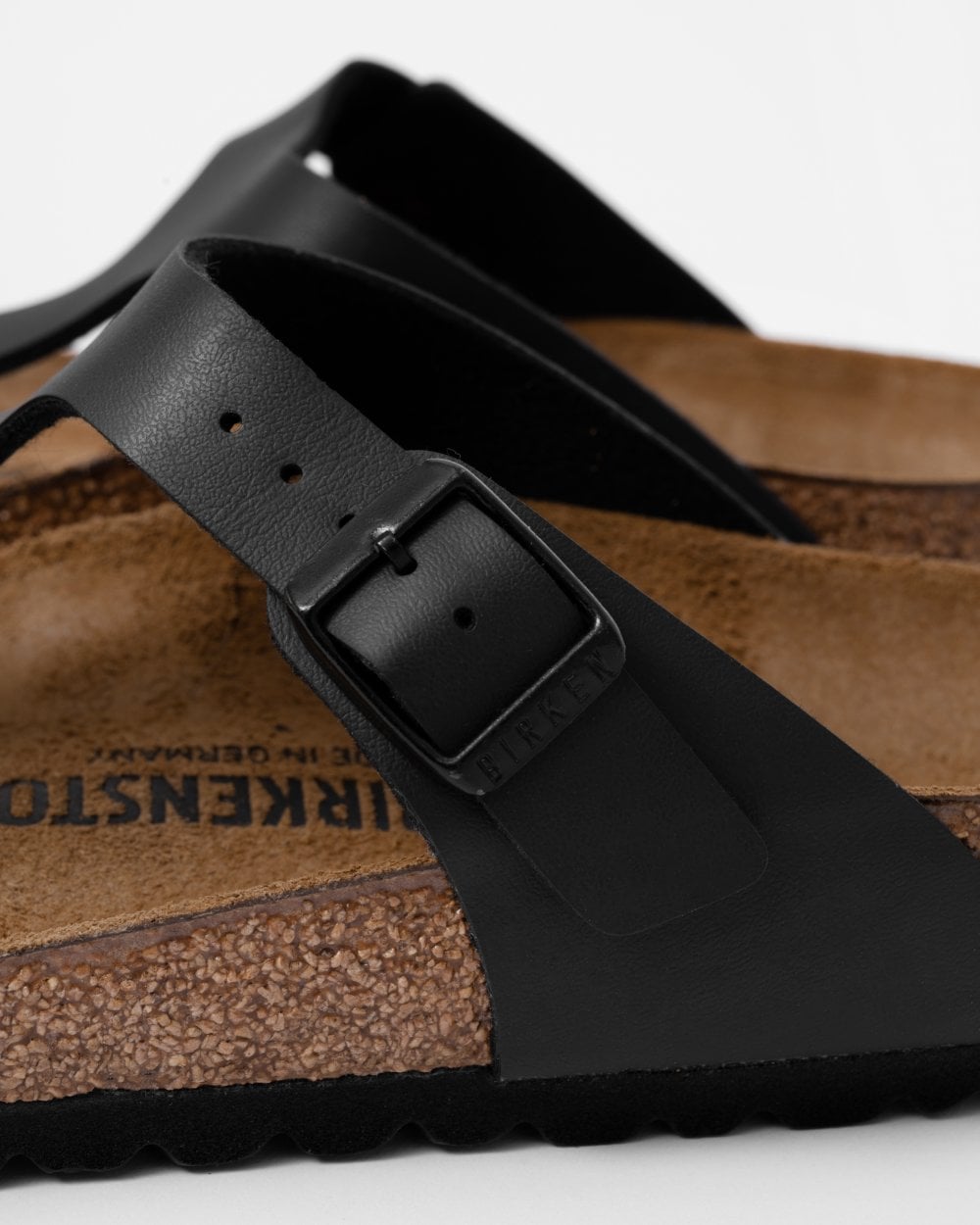 Birkenstock Gizeh Birko-Flor Womens Flip Flop - Black