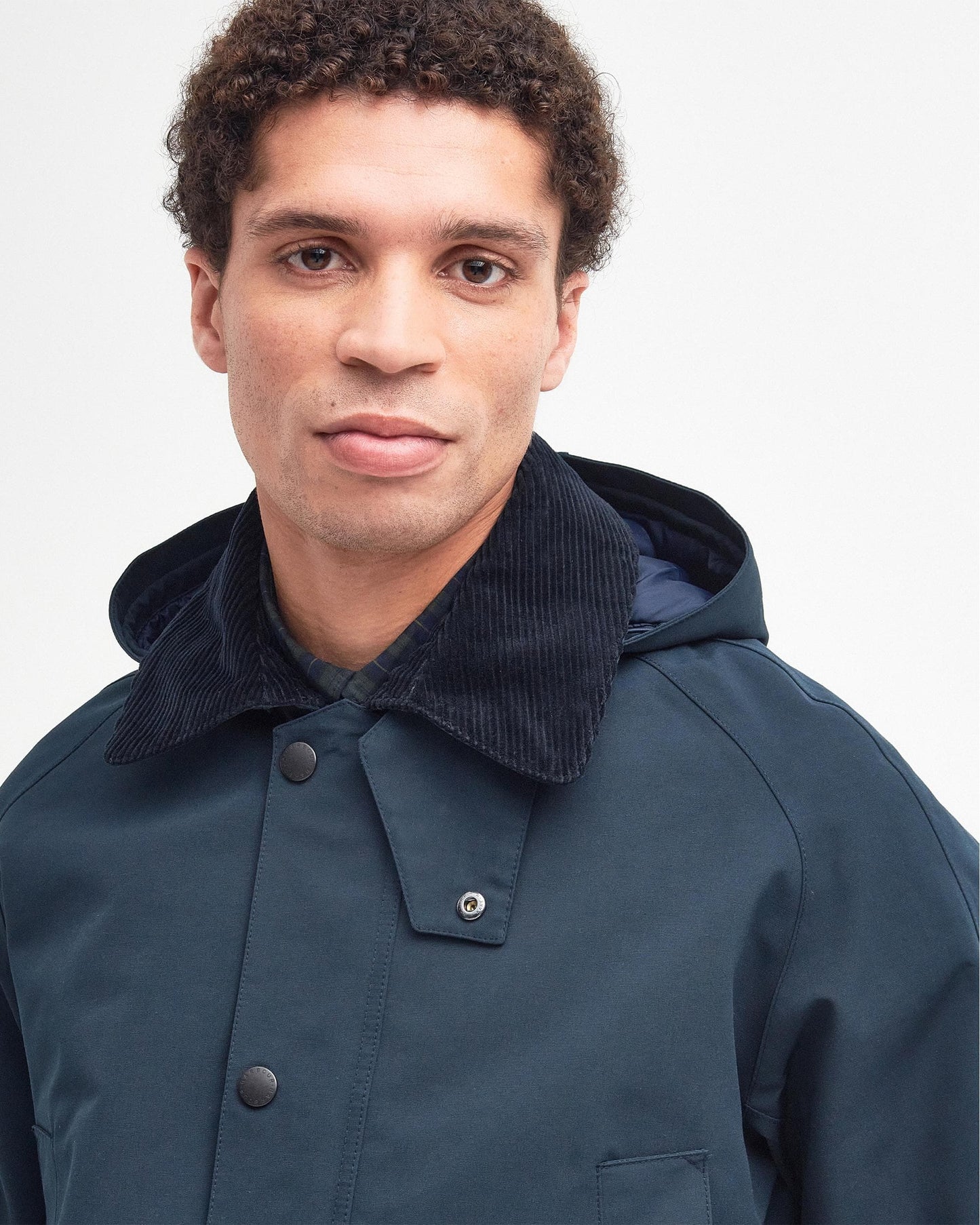 Barbour Winter Ashby Mens Waterproof Jacket - Navy