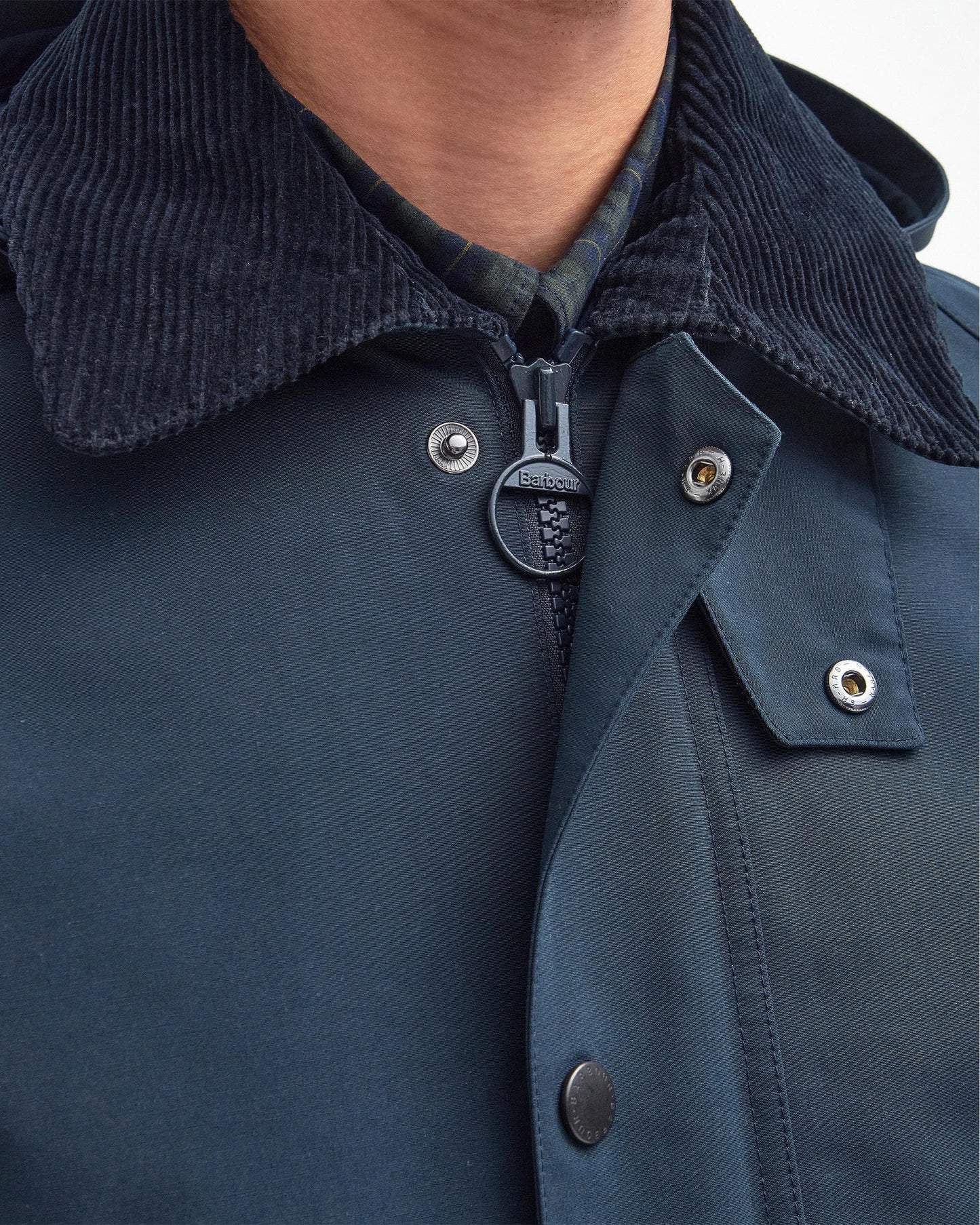 Barbour Winter Ashby Mens Waterproof Jacket - Navy
