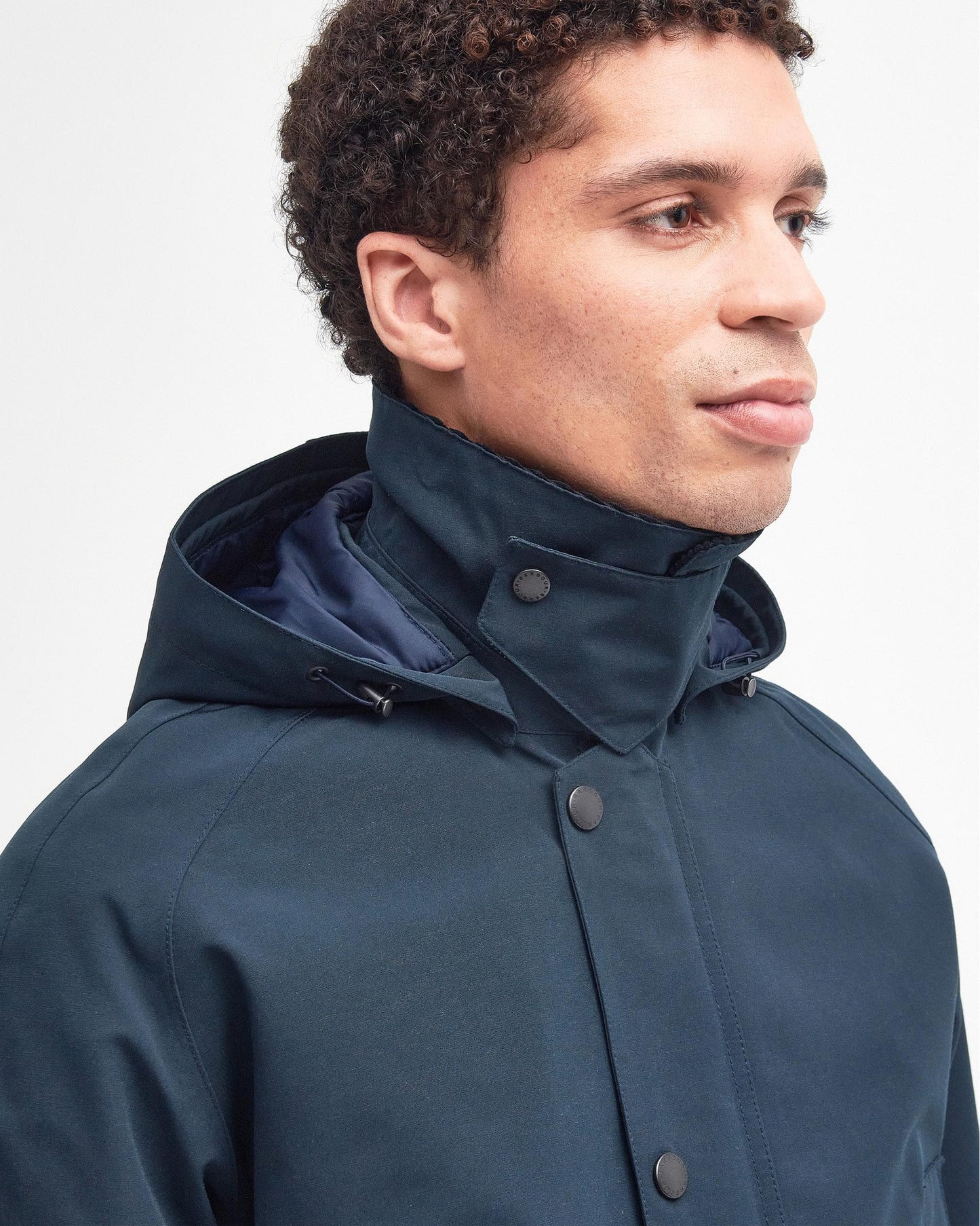 Barbour Winter Ashby Mens Waterproof Jacket - Navy