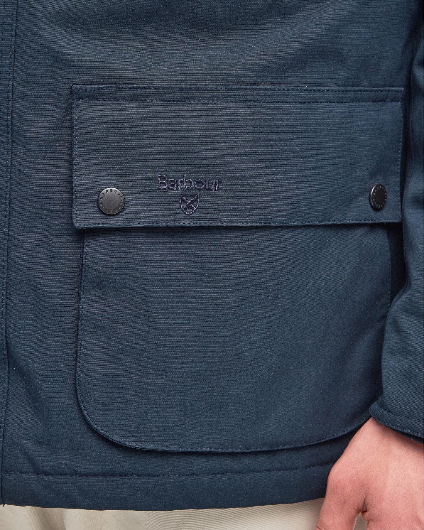 Barbour Winter Ashby Mens Waterproof Jacket - Navy