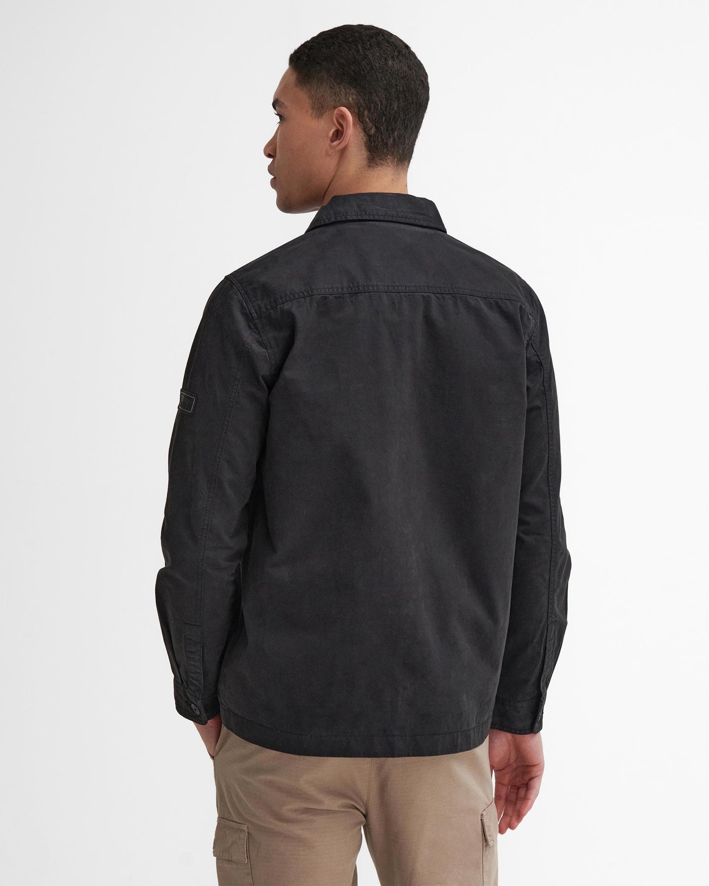 Barbour International Arlo Mens Overshirt - Black