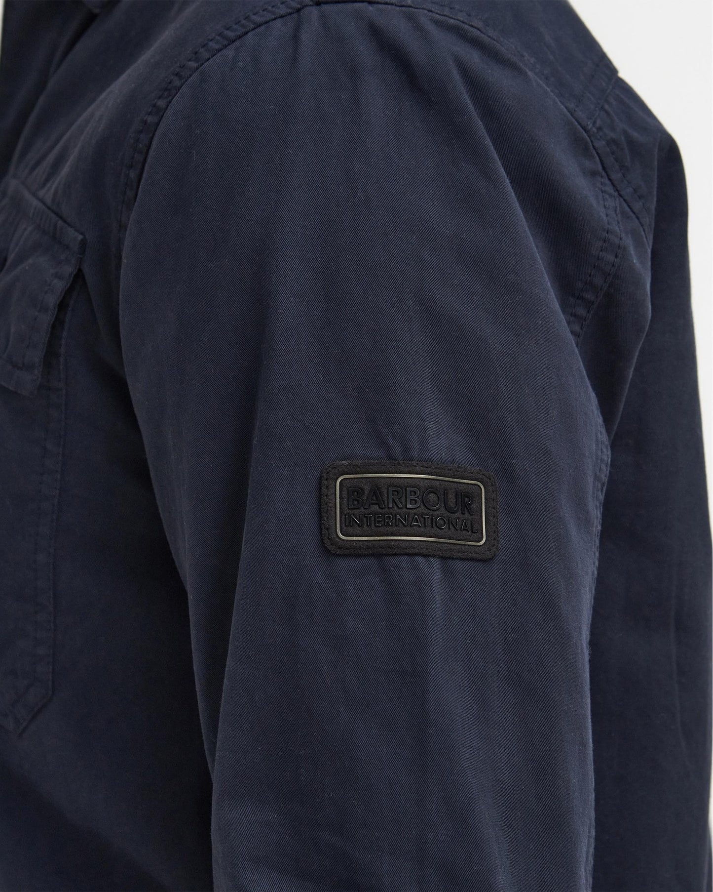 Barbour International Arlo Mens Overshirt - Navy