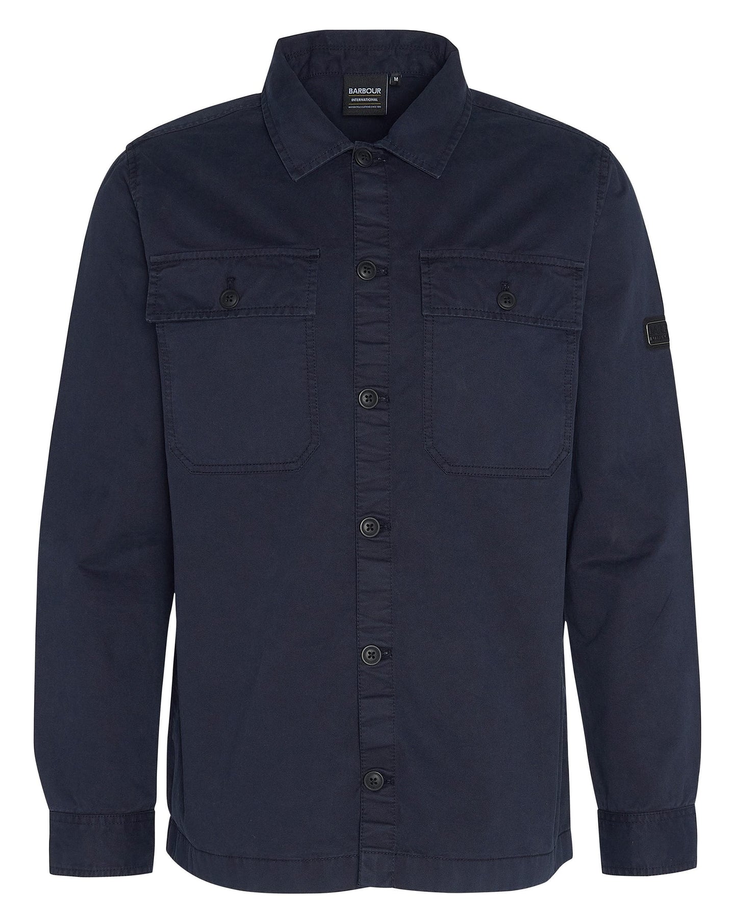Barbour International Arlo Mens Overshirt - Navy