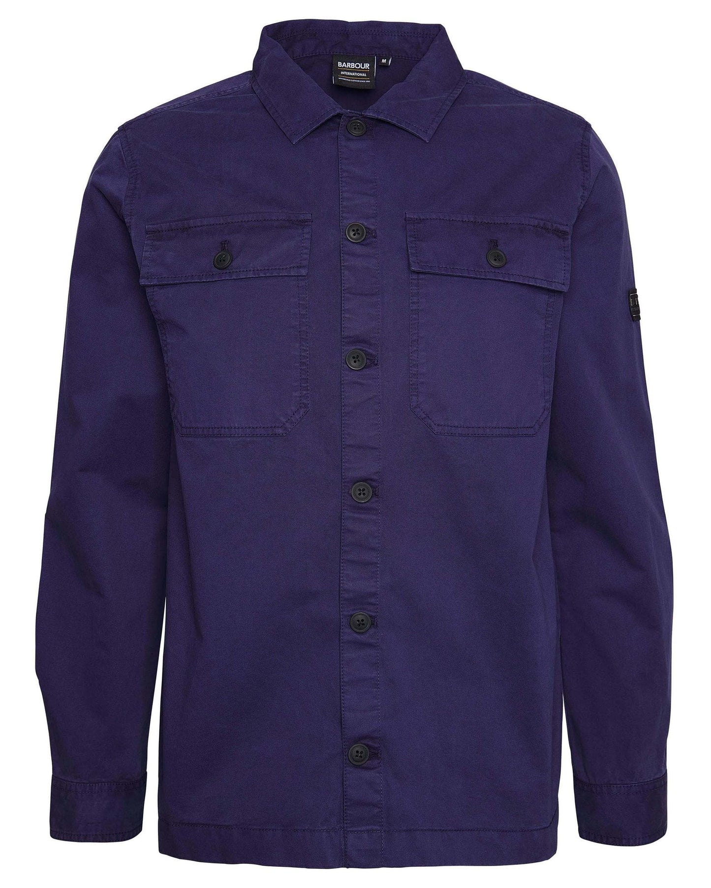 Barbour International Arlo Mens Overshirt - Royal Blue