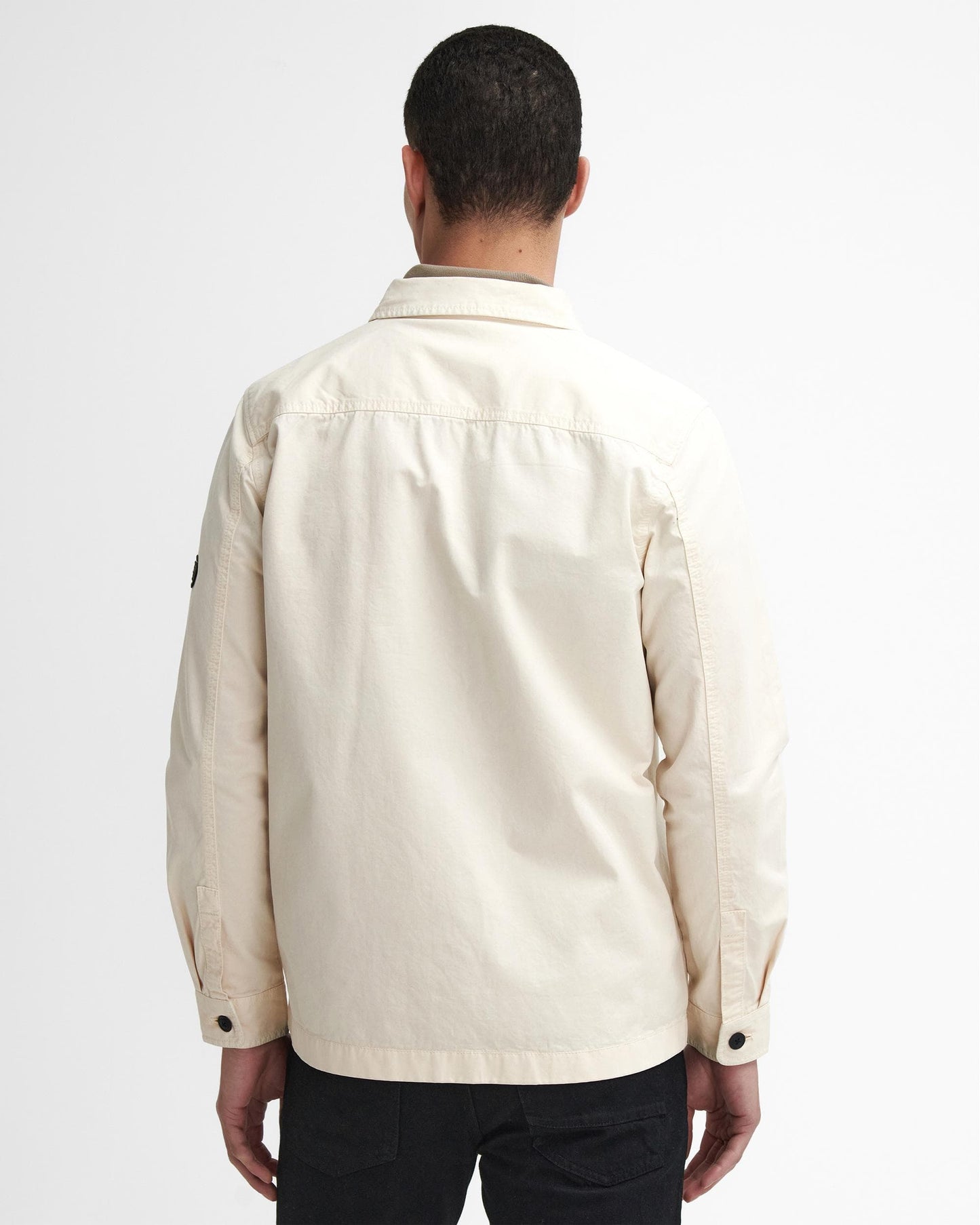 Barbour International Arlo Mens Overshirt - Whisper White
