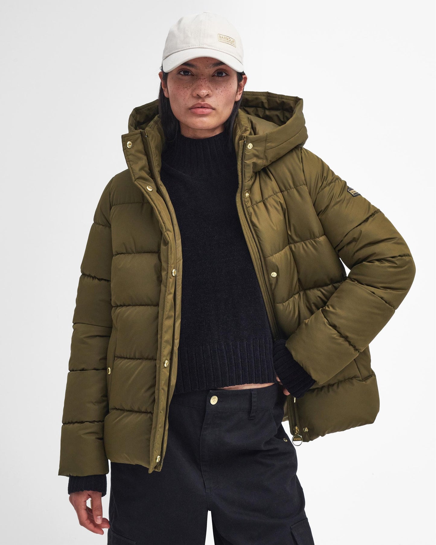 Barbour International Barron Womens Puffer Jacket