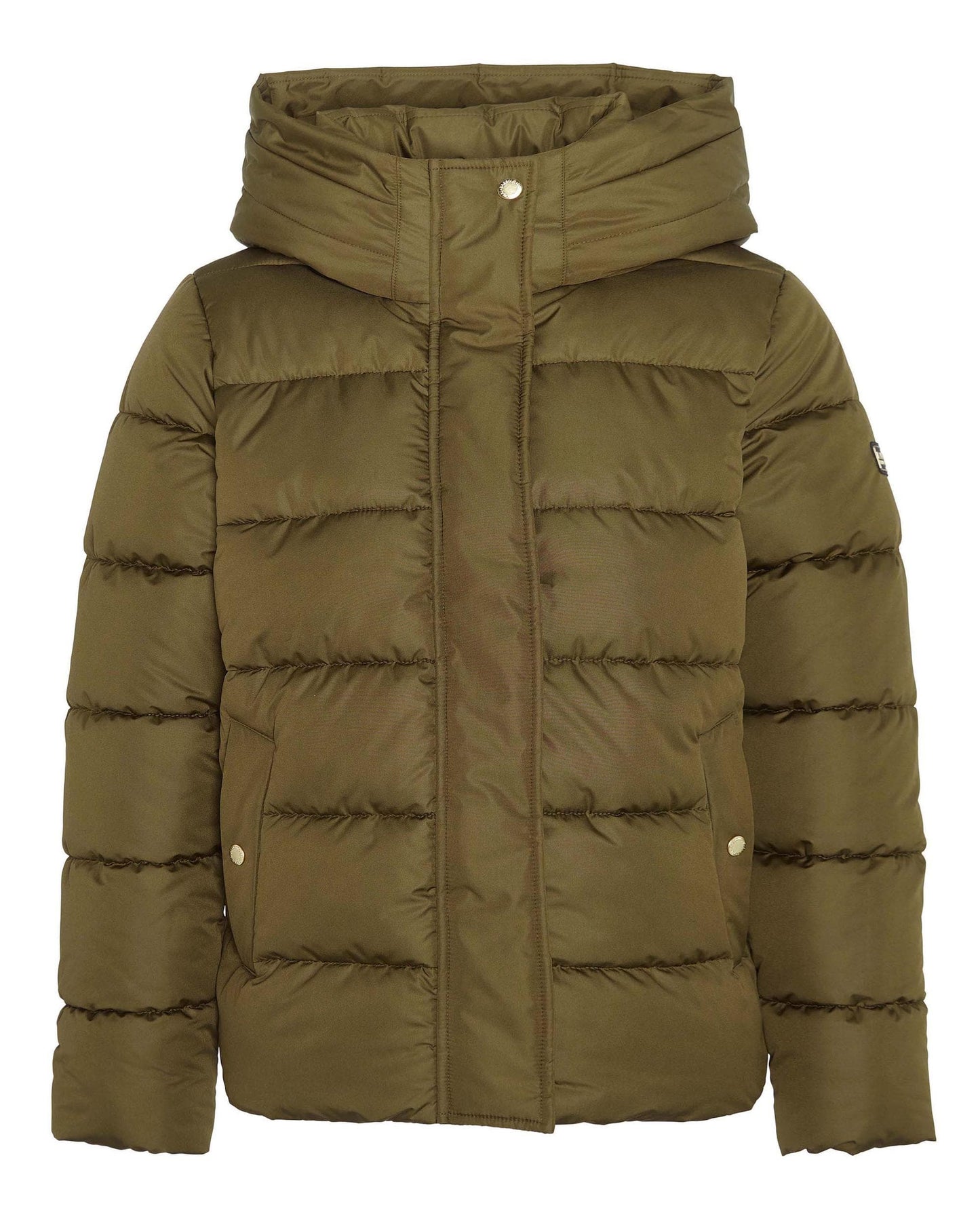 Barbour International Barron Womens Puffer Jacket - Empire Green