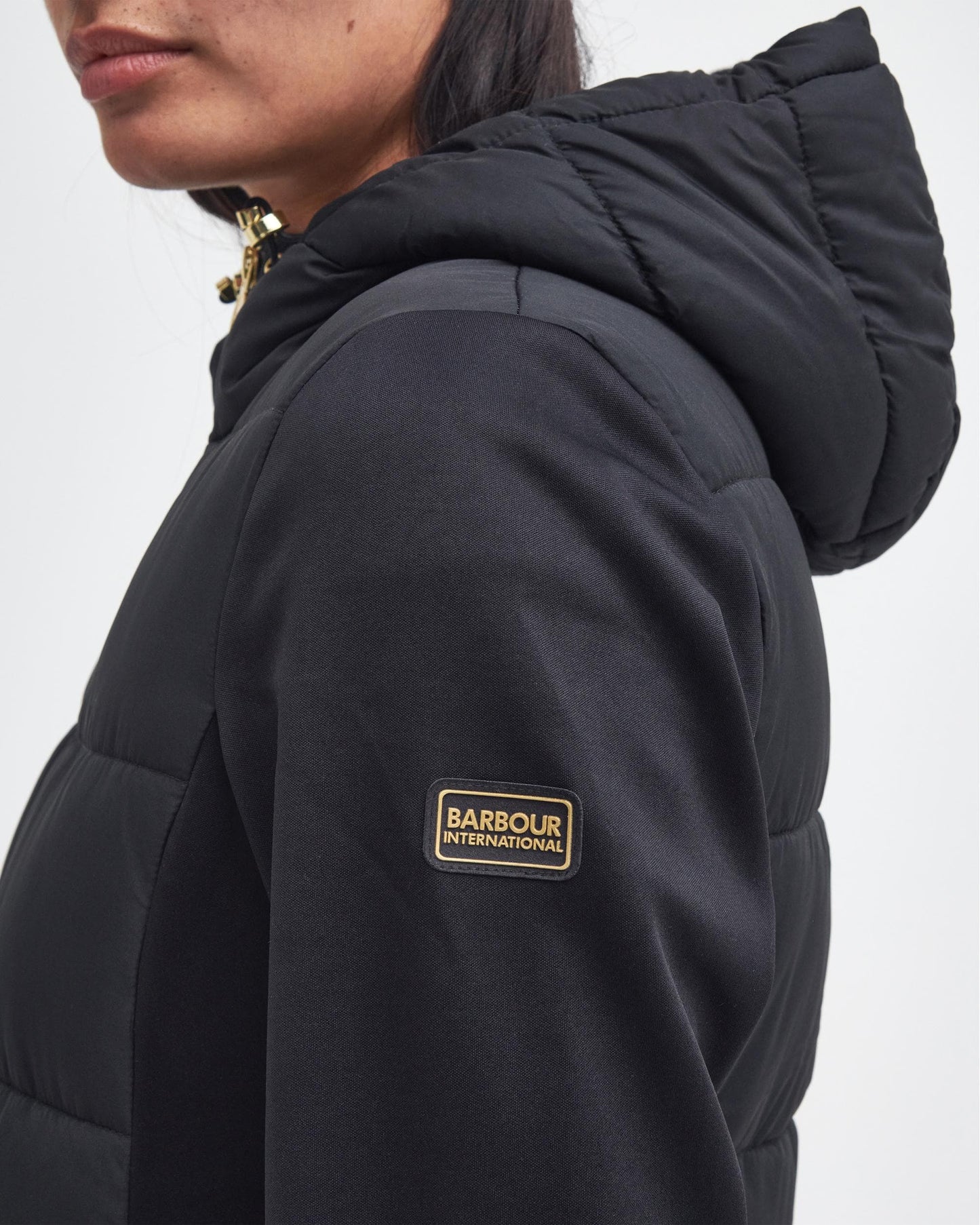 Barbour International Bondar Womens Quilted Sweatshirt