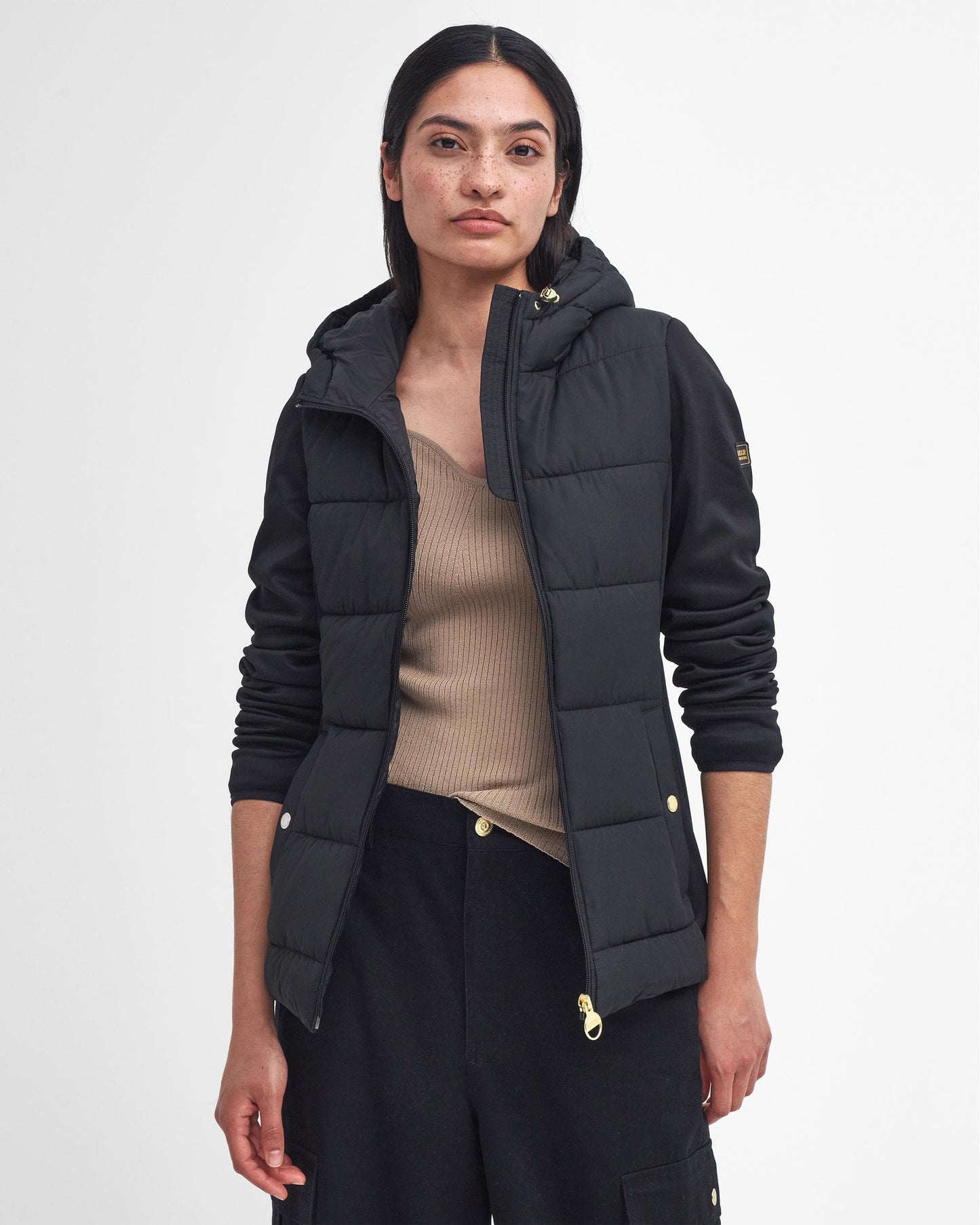 Barbour International Bondar Womens Quilted Sweatshirt