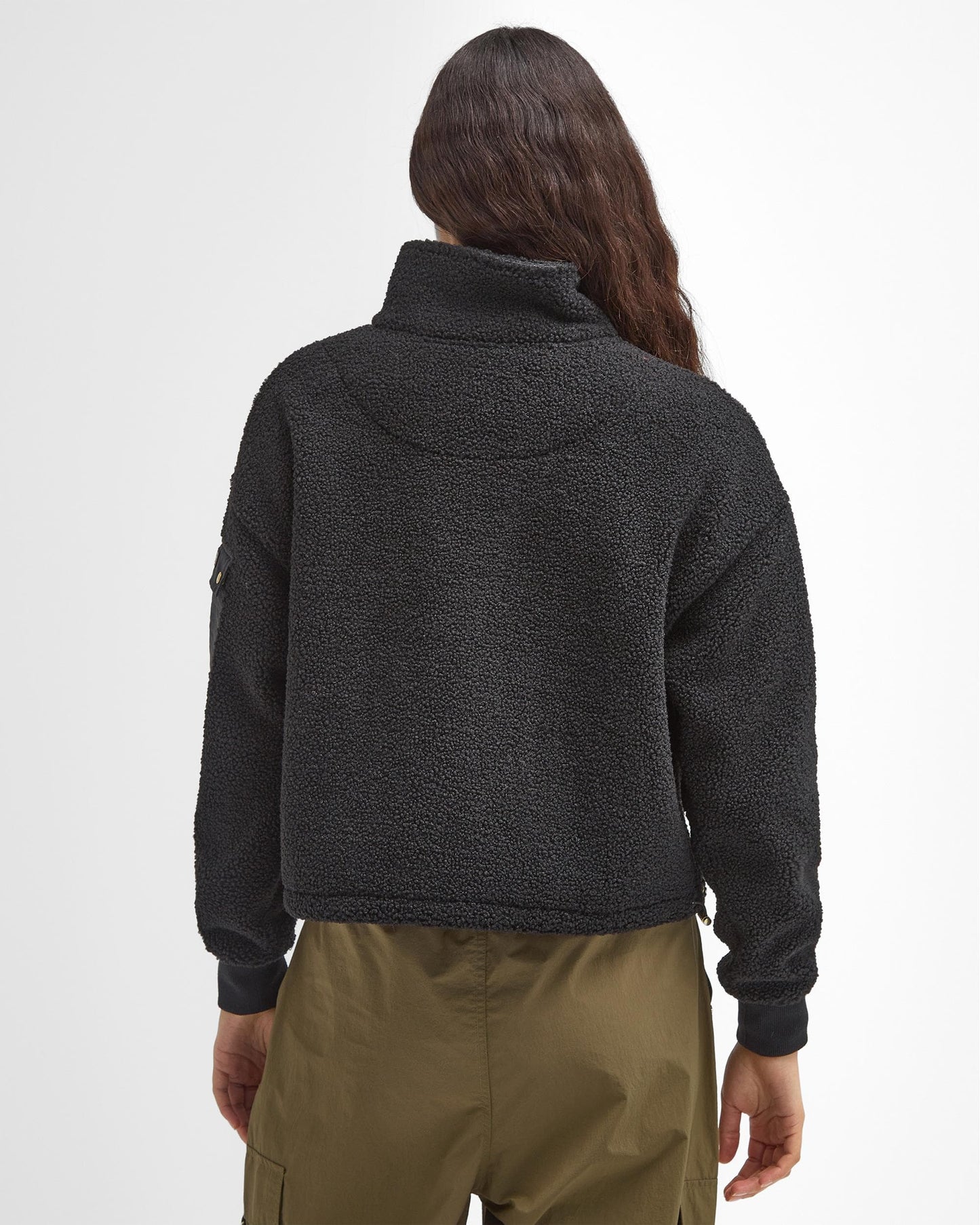 Barbour International Callie Womens Fleece Bomber
