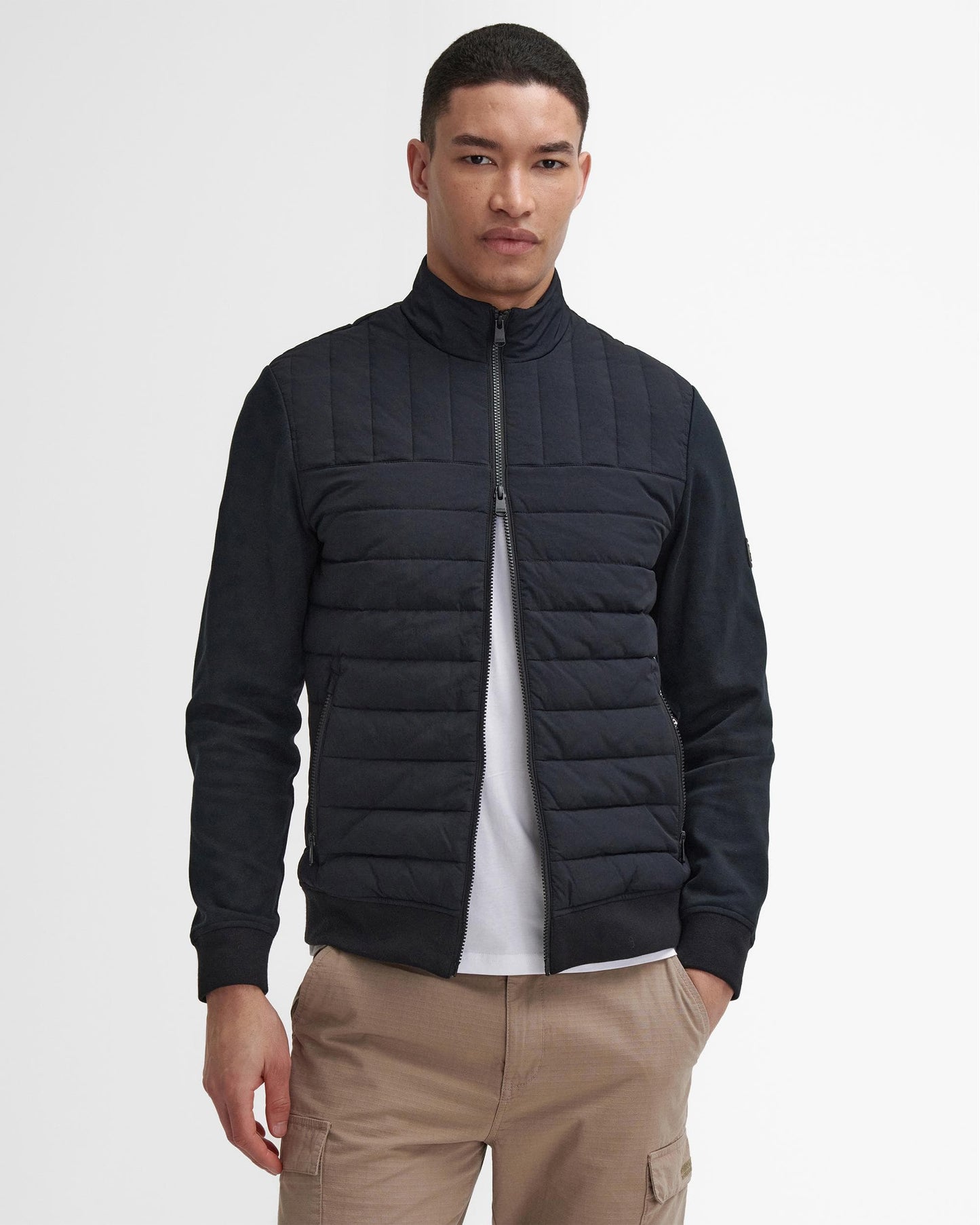 Barbour International Barbour International Counter Mens Quilted Sweatshirt