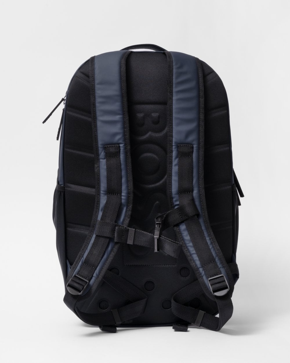 BOSS Orange Stormy Mens Faux Leather Backpack with Logo Details