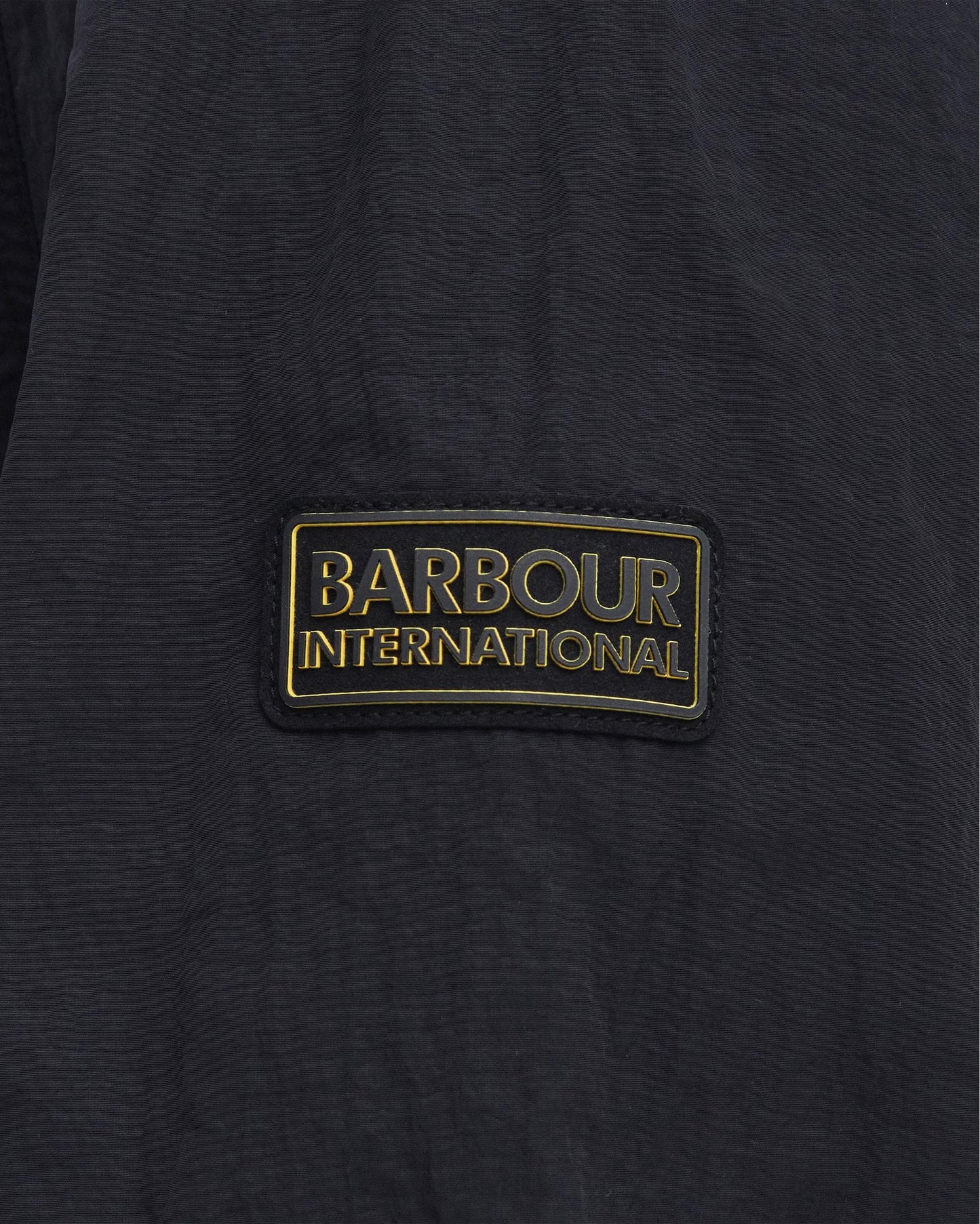 Barbour International Inline Mens Overshirt - Black