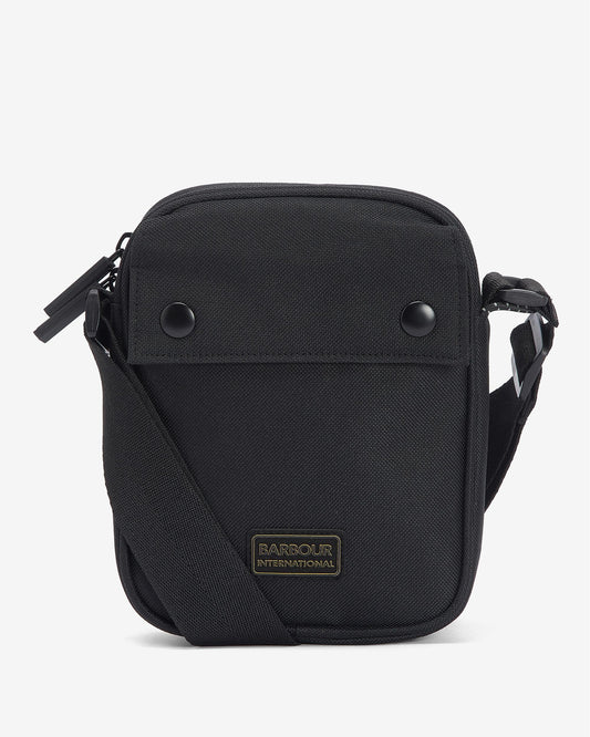 Barbour International Knockhill Unisex Essential Crossbody Bag