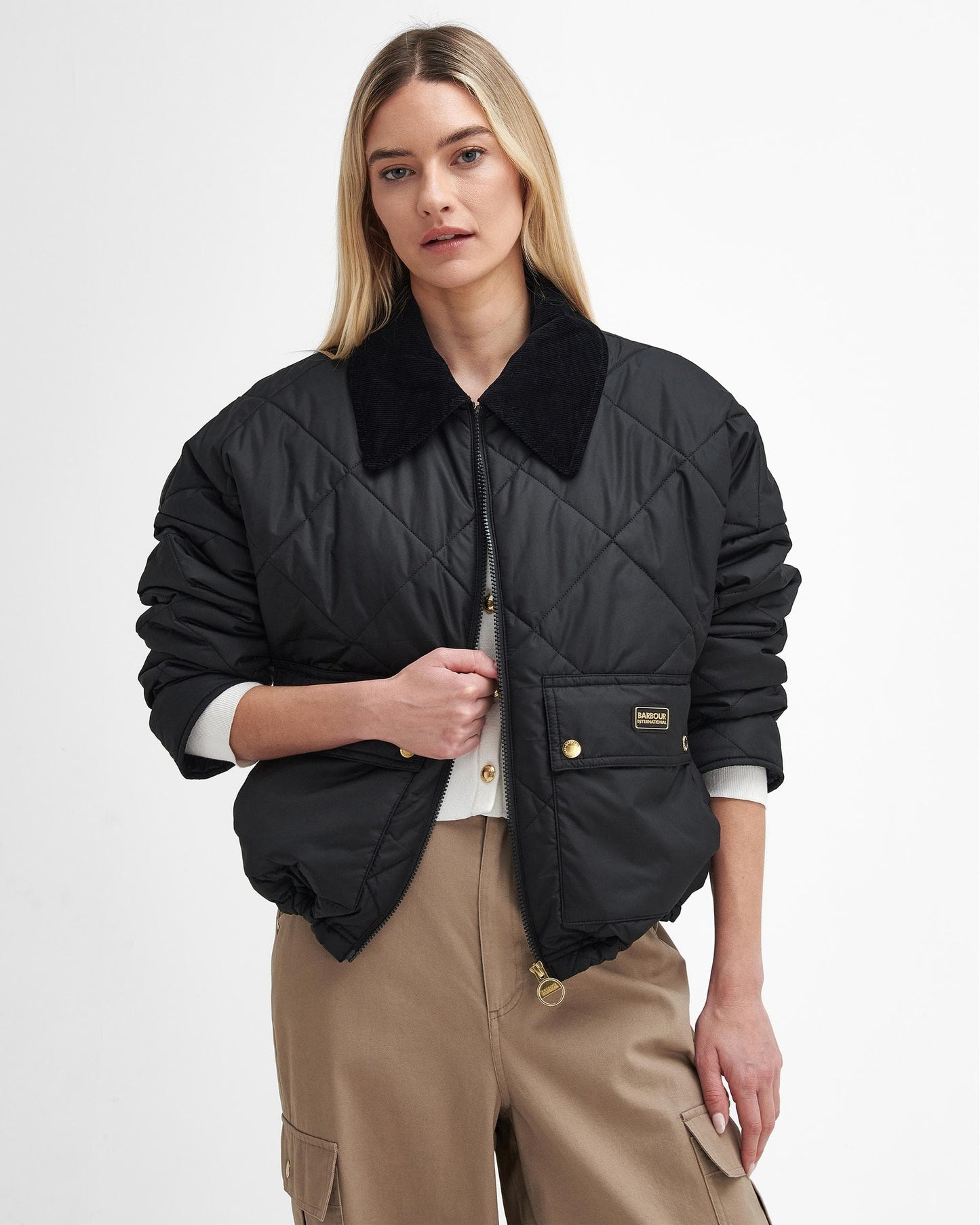 Barbour International Laia Womens Quilted Jacket