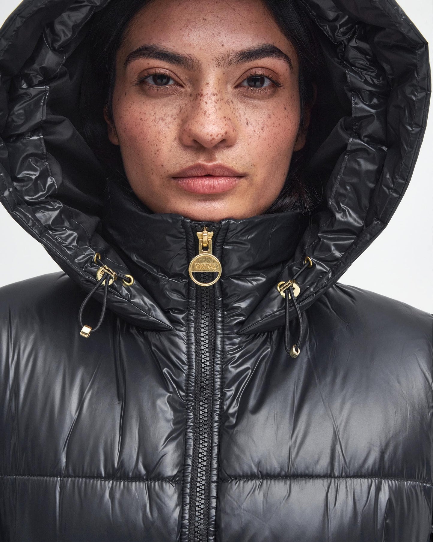 Barbour International Longline Watkins Womens Puffer Jacket
