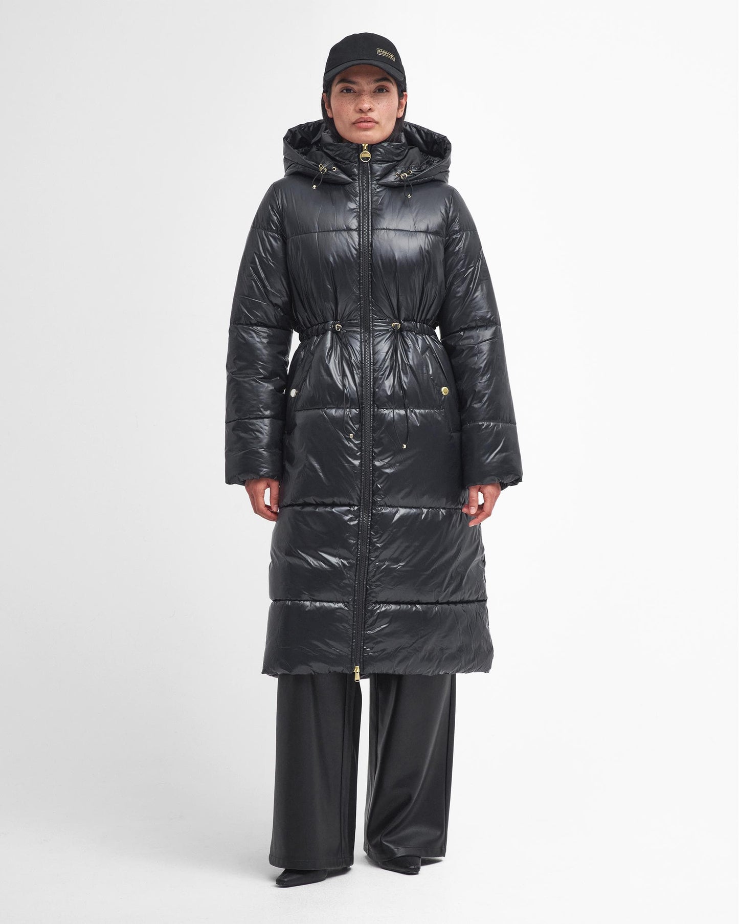 Barbour International Longline Watkins Womens Puffer Jacket