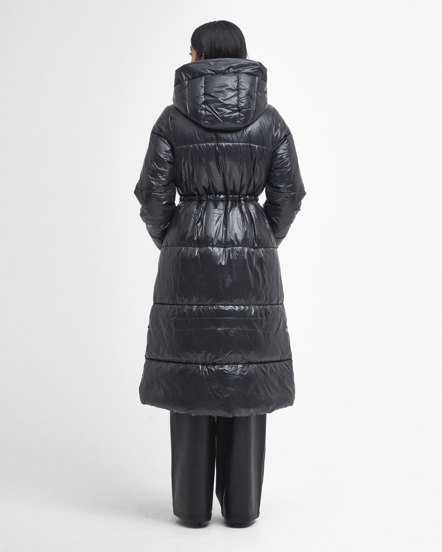 Barbour International Longline Watkins Womens Puffer Jacket