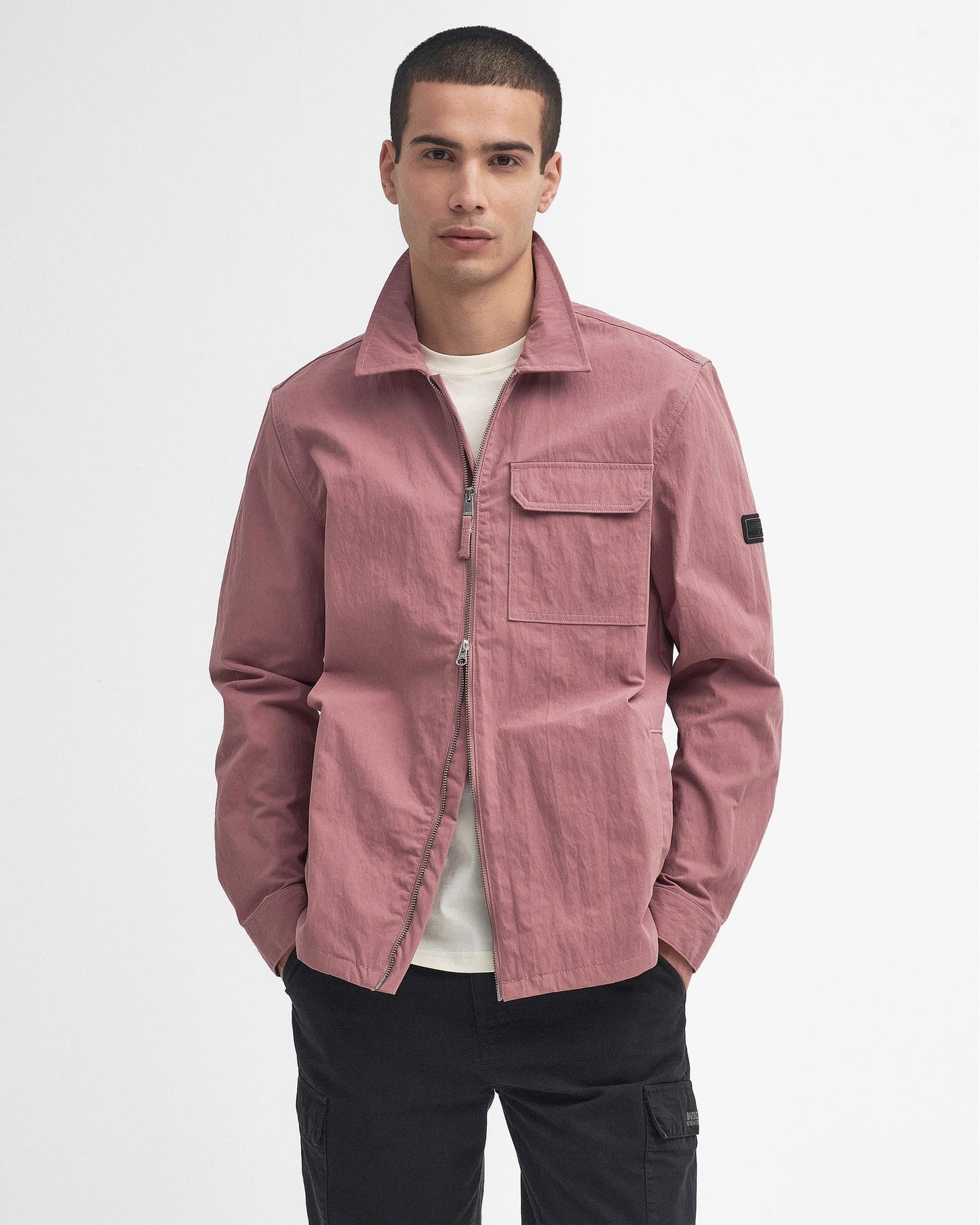 Barbour International Maze Peached Mens Overshirt