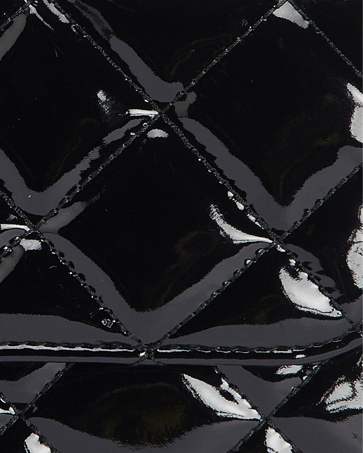 Barbour International Quilted Womens Mini Soho Crossbody Bag - High Shine Black