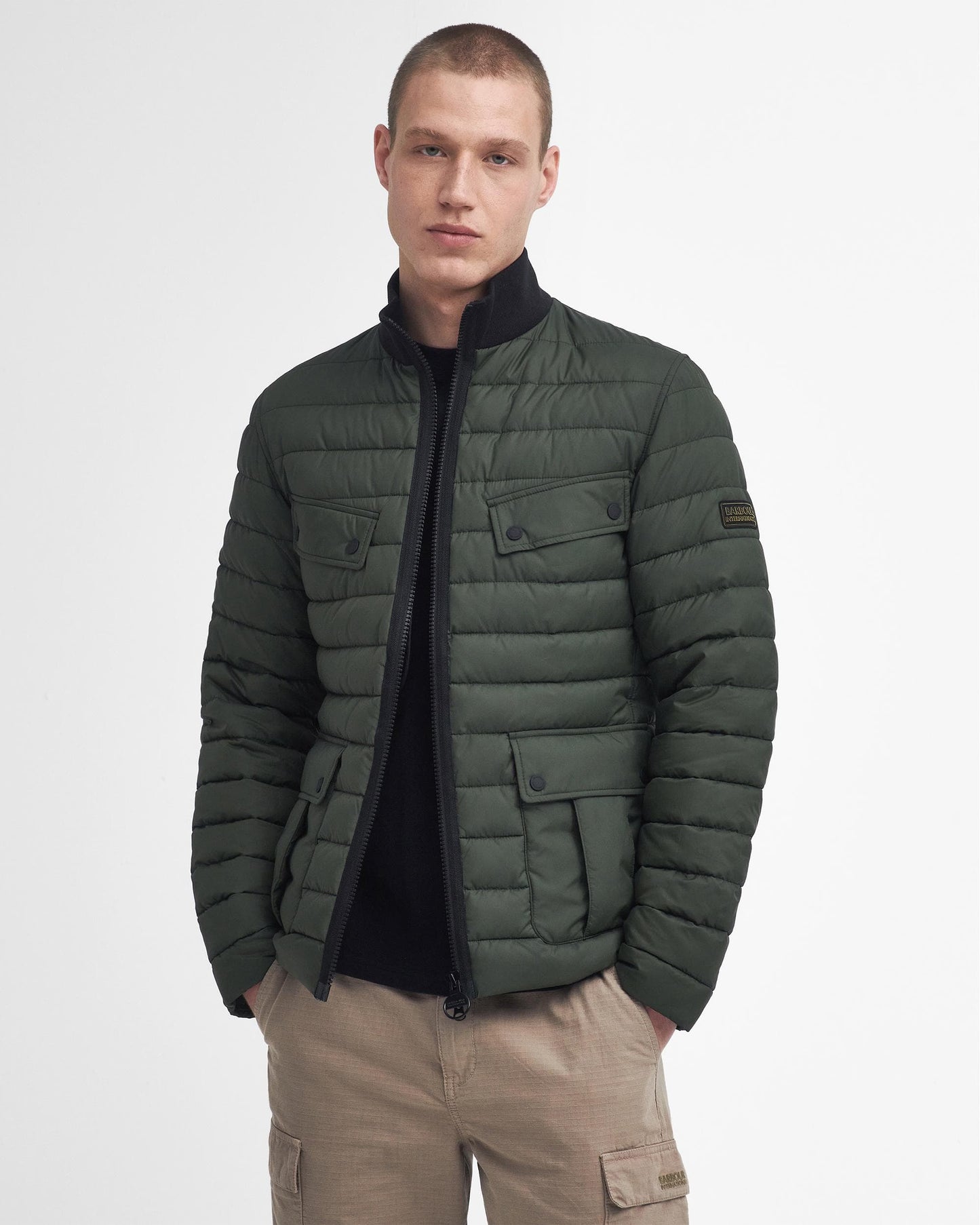 Barbour International Re-Ariel Mens Puffer Jacket