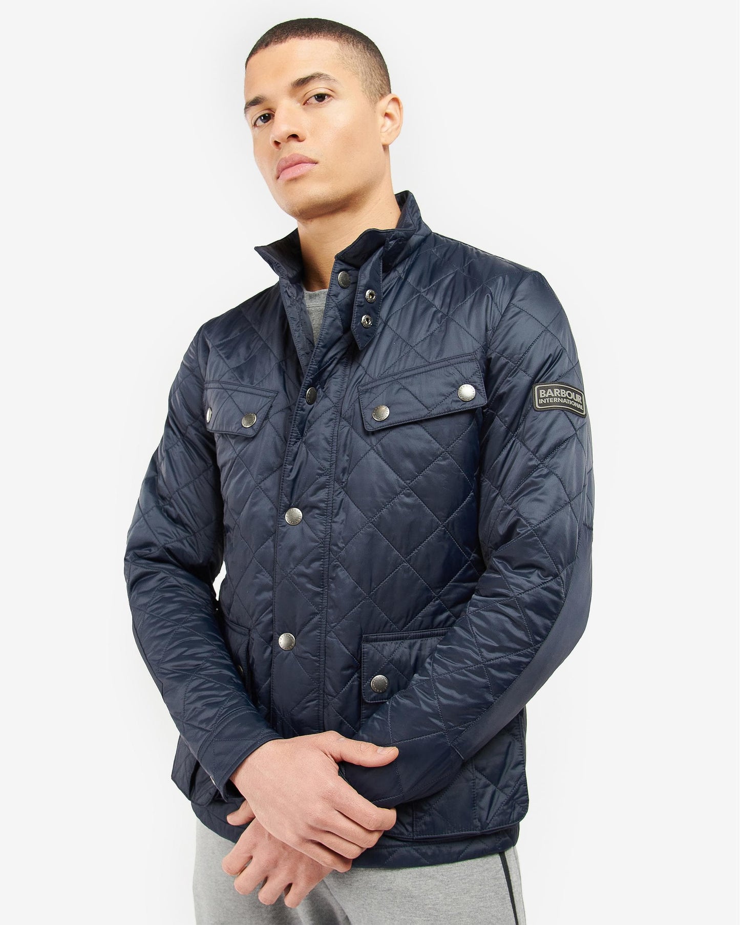 Barbour International Tourer Ariel Mens Quilted Jacket