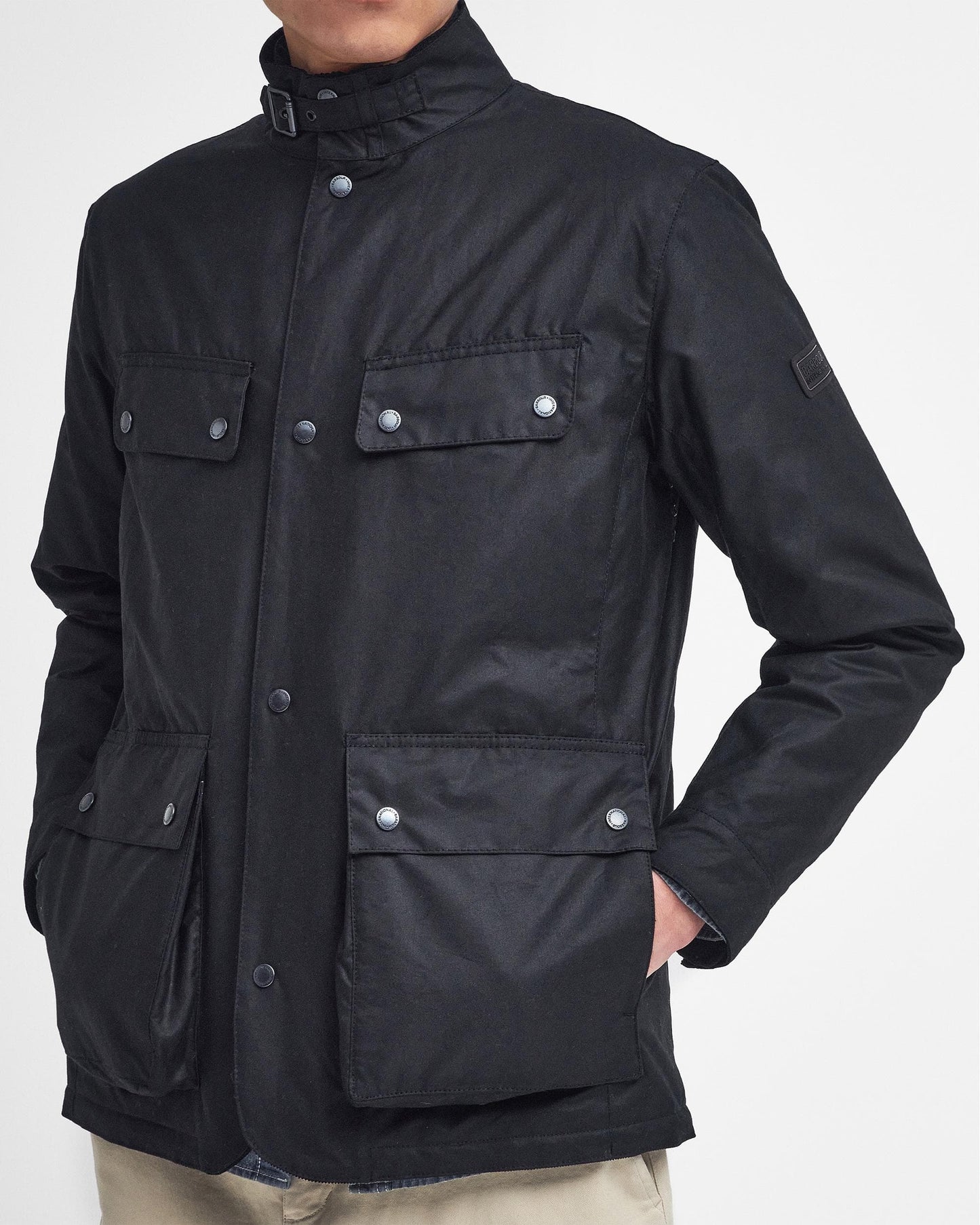 Barbour International Barbour International Wellstone Mens Wax Jacket